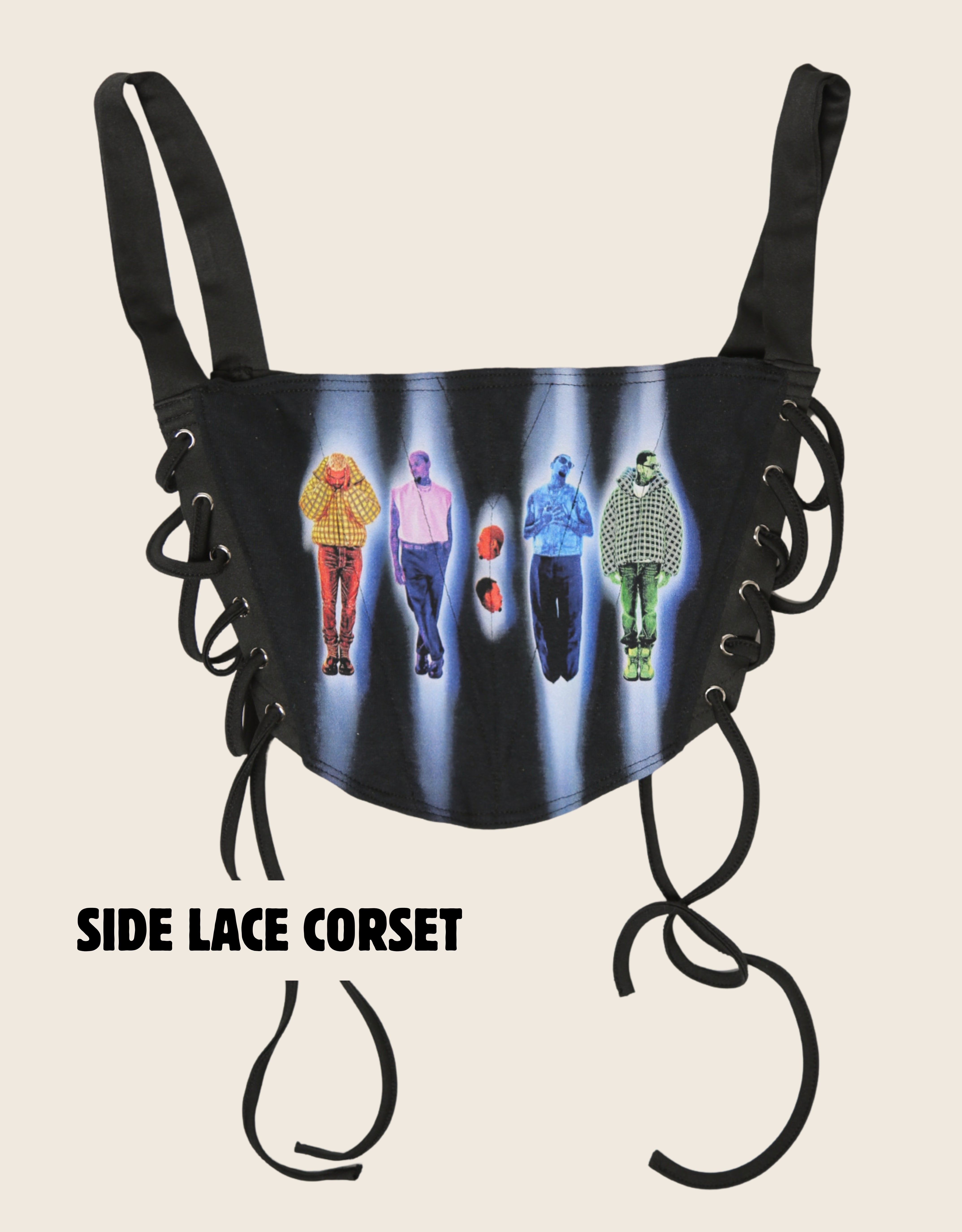 custom reworked music corset