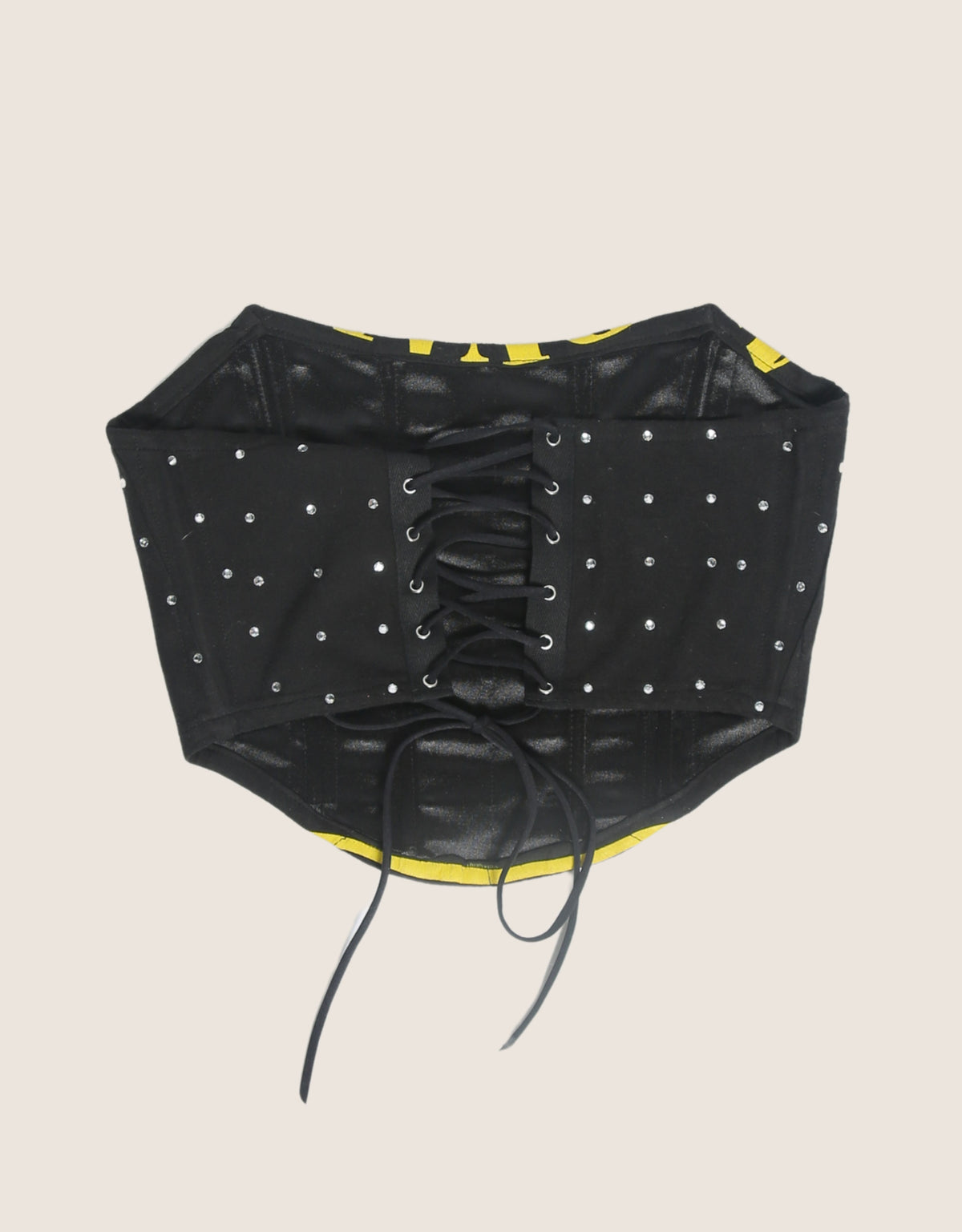 nirvana strapless corset with rhinestones (S)