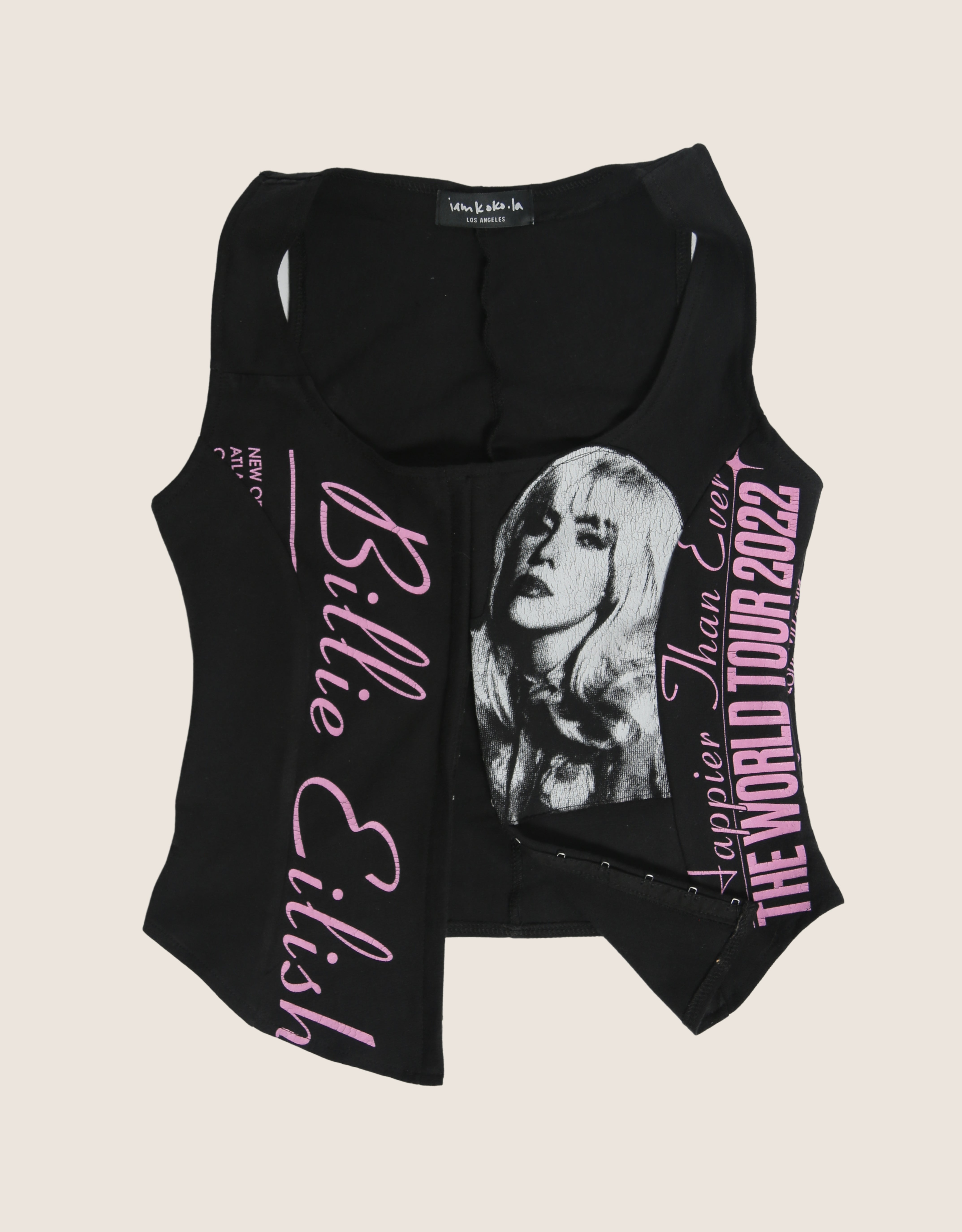 billie eilish hook and eye tank (S)