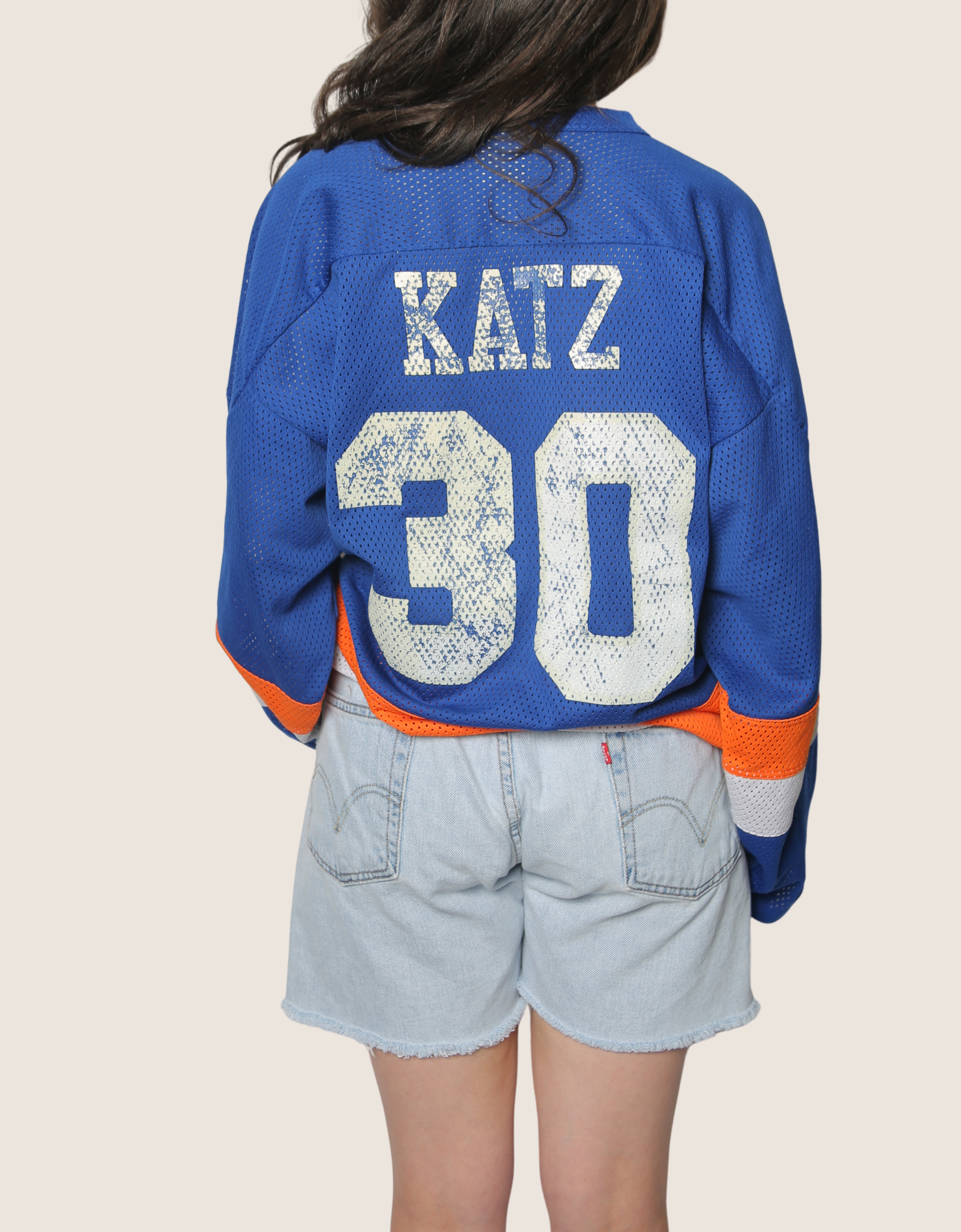rockets vintage mesh long sleeve jersey