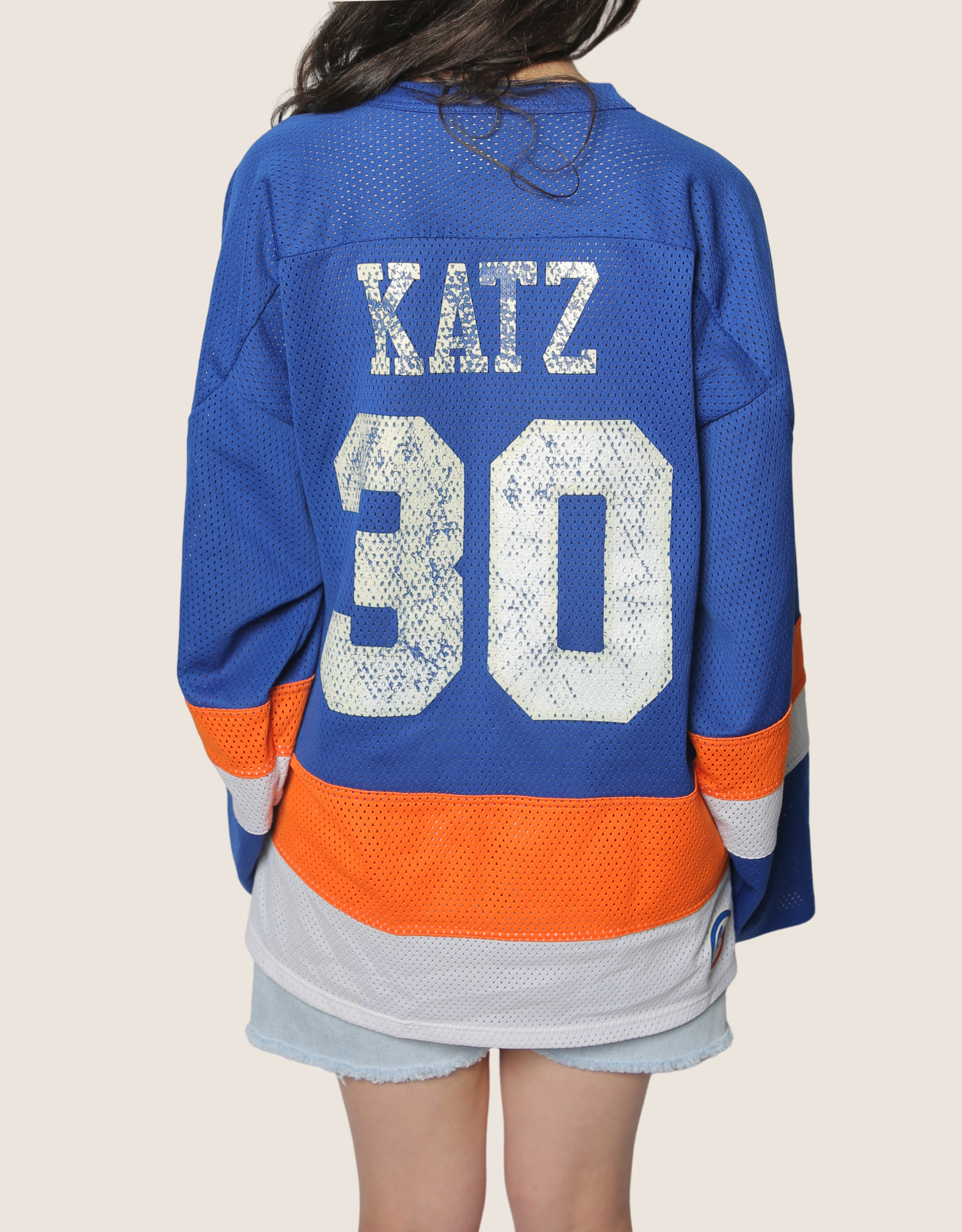 rockets vintage mesh long sleeve jersey