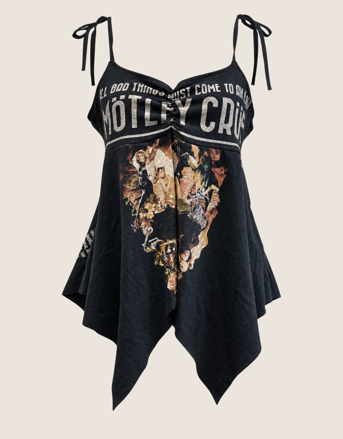 motley crue trapeze tie top