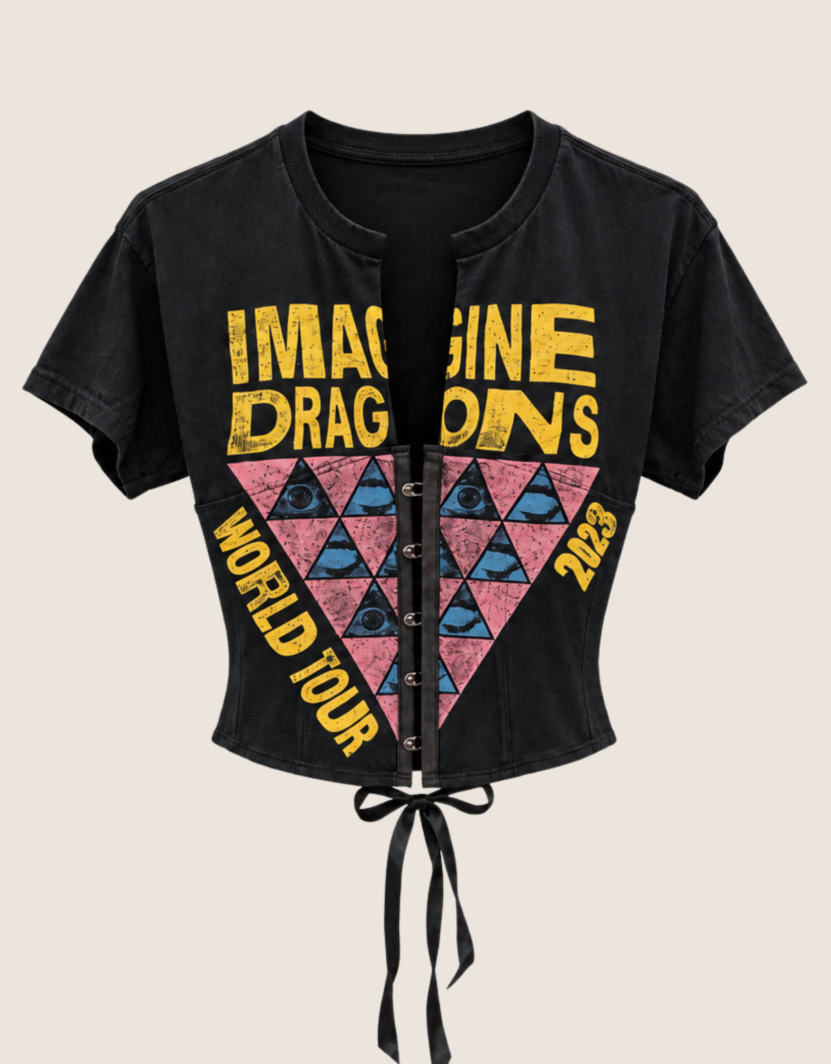 imagine dragons snap corset t shirt (S)