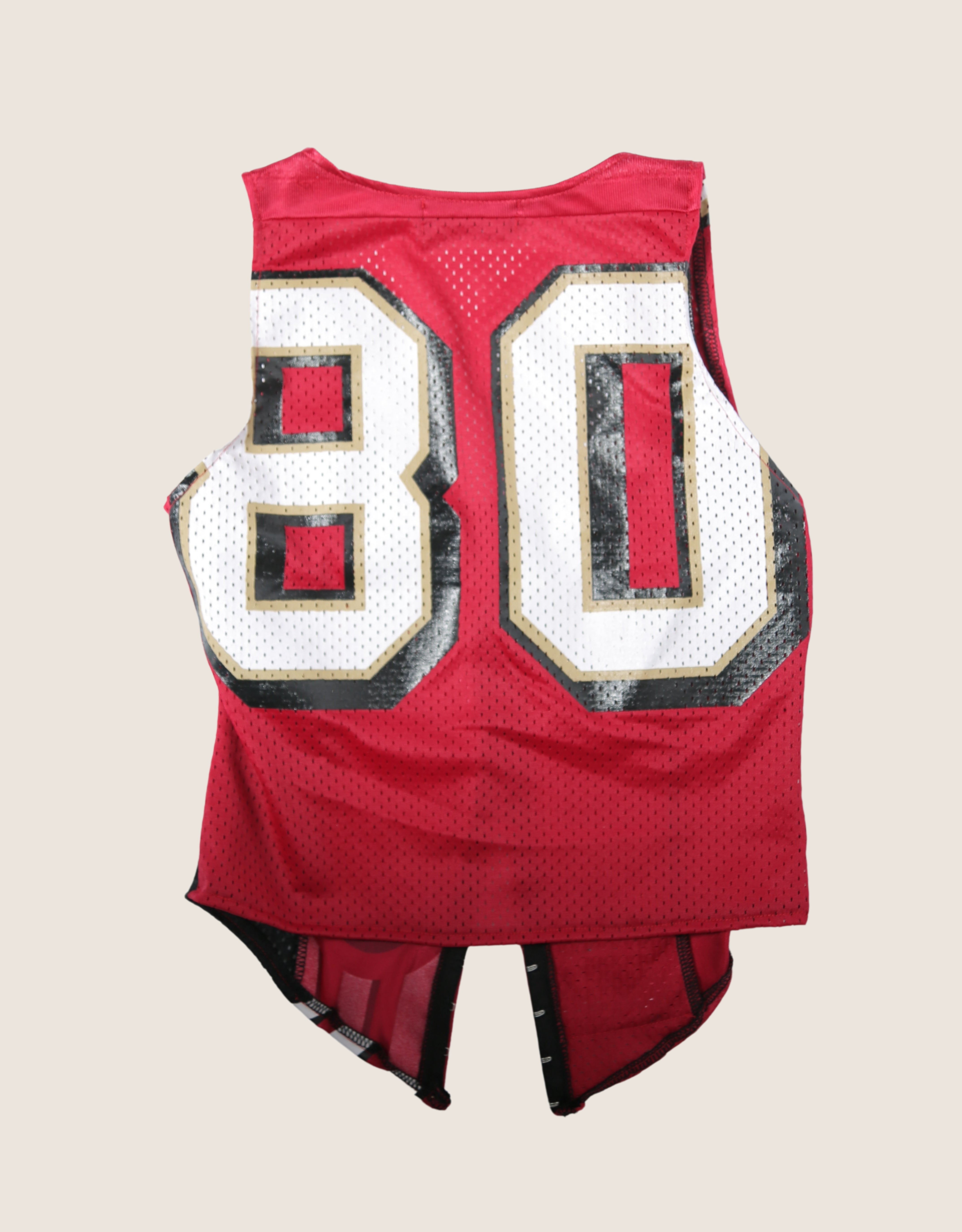 sf 49ers reworked jersey hook and eye tank