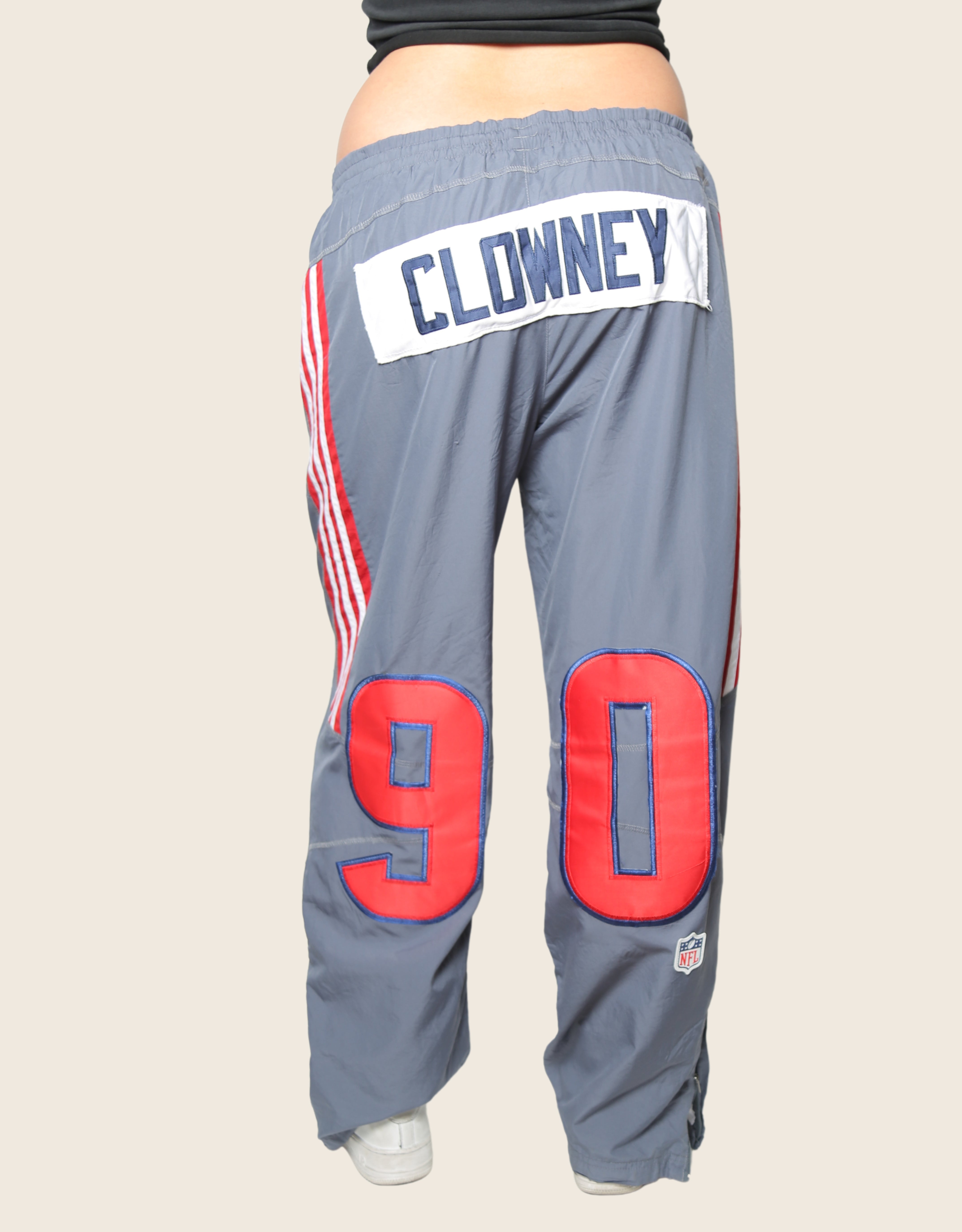 Houston Texans #90 patched track pants