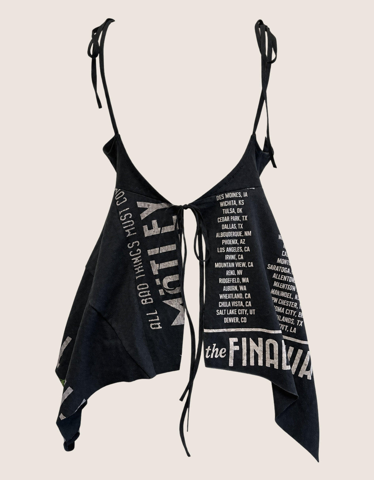 motley crue trapeze tie top