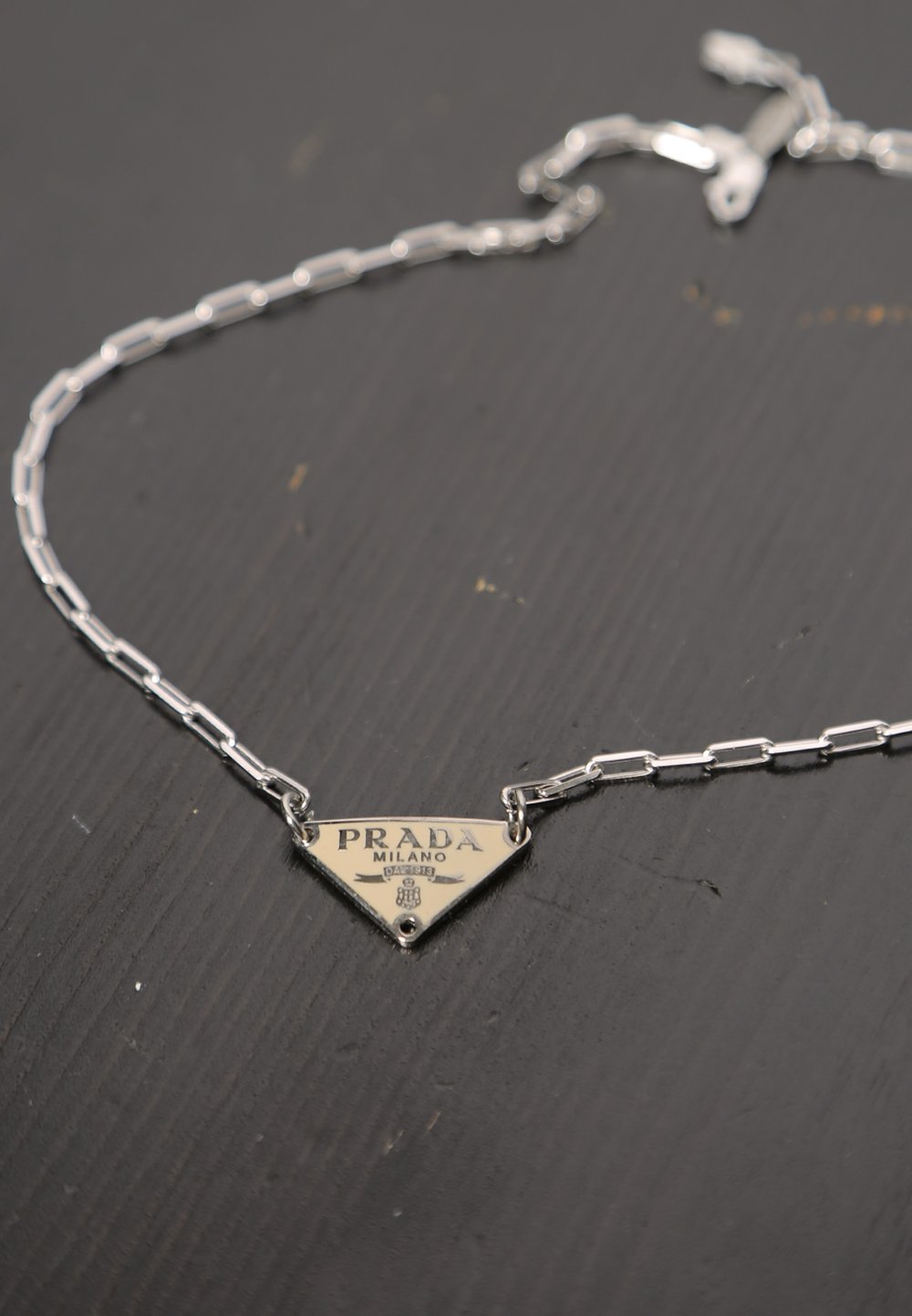 prada chain necklace