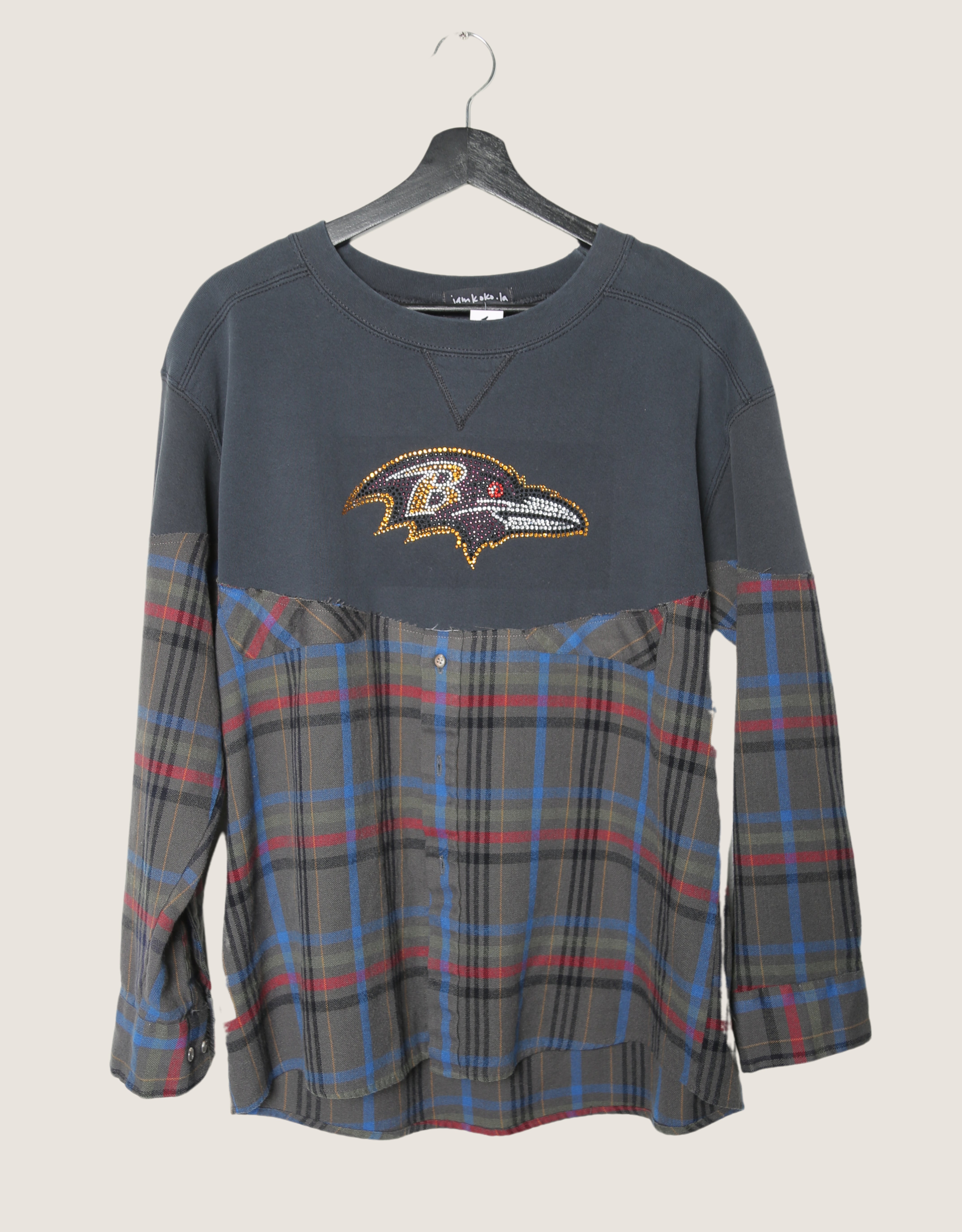 Ravens Reworked Split Sweatshirt