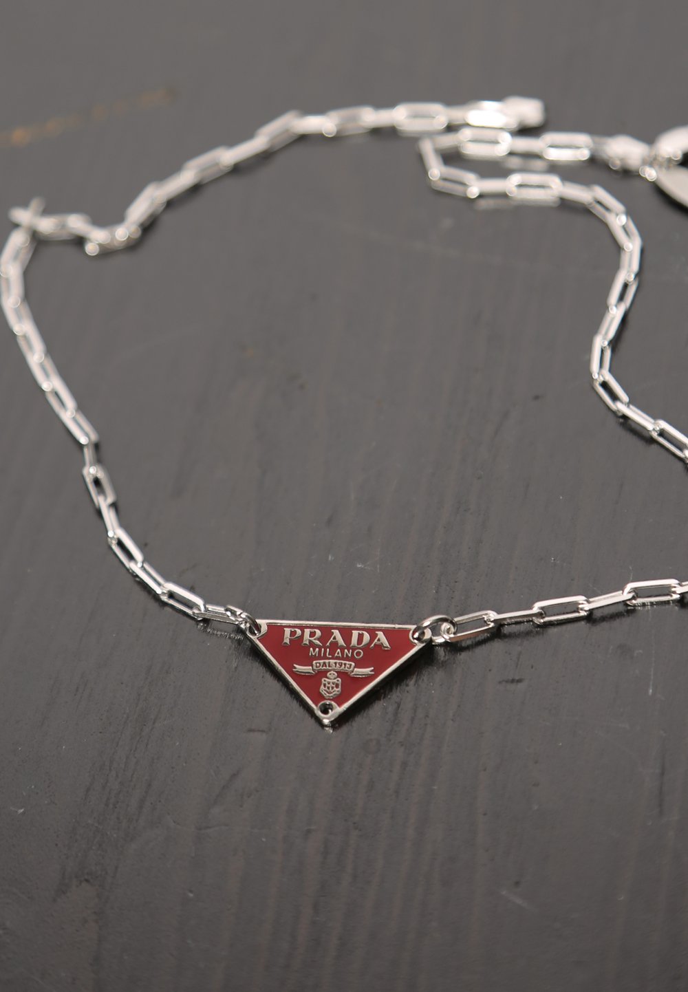 prada chain necklace