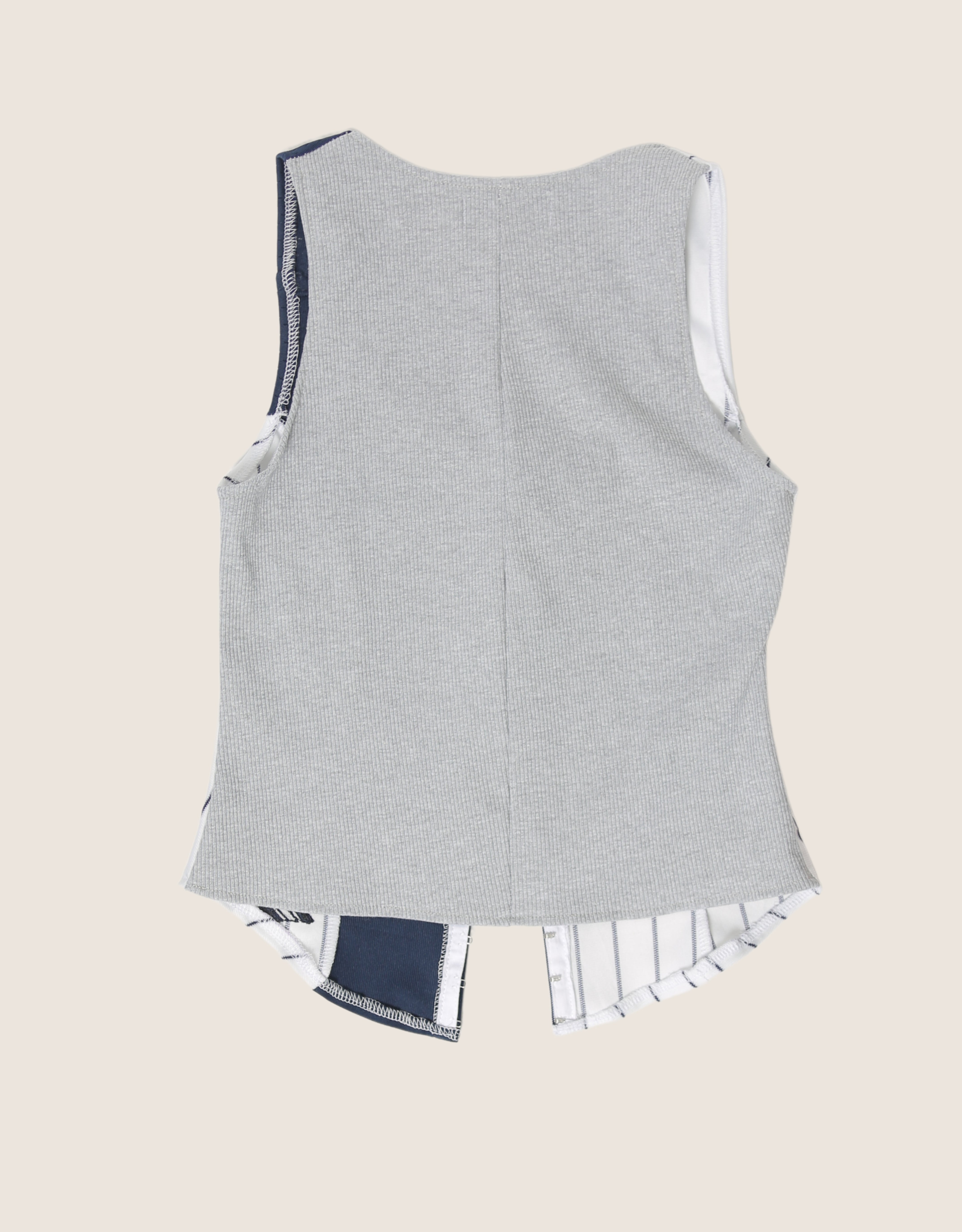 yankees reworked jersey hook and eye tank