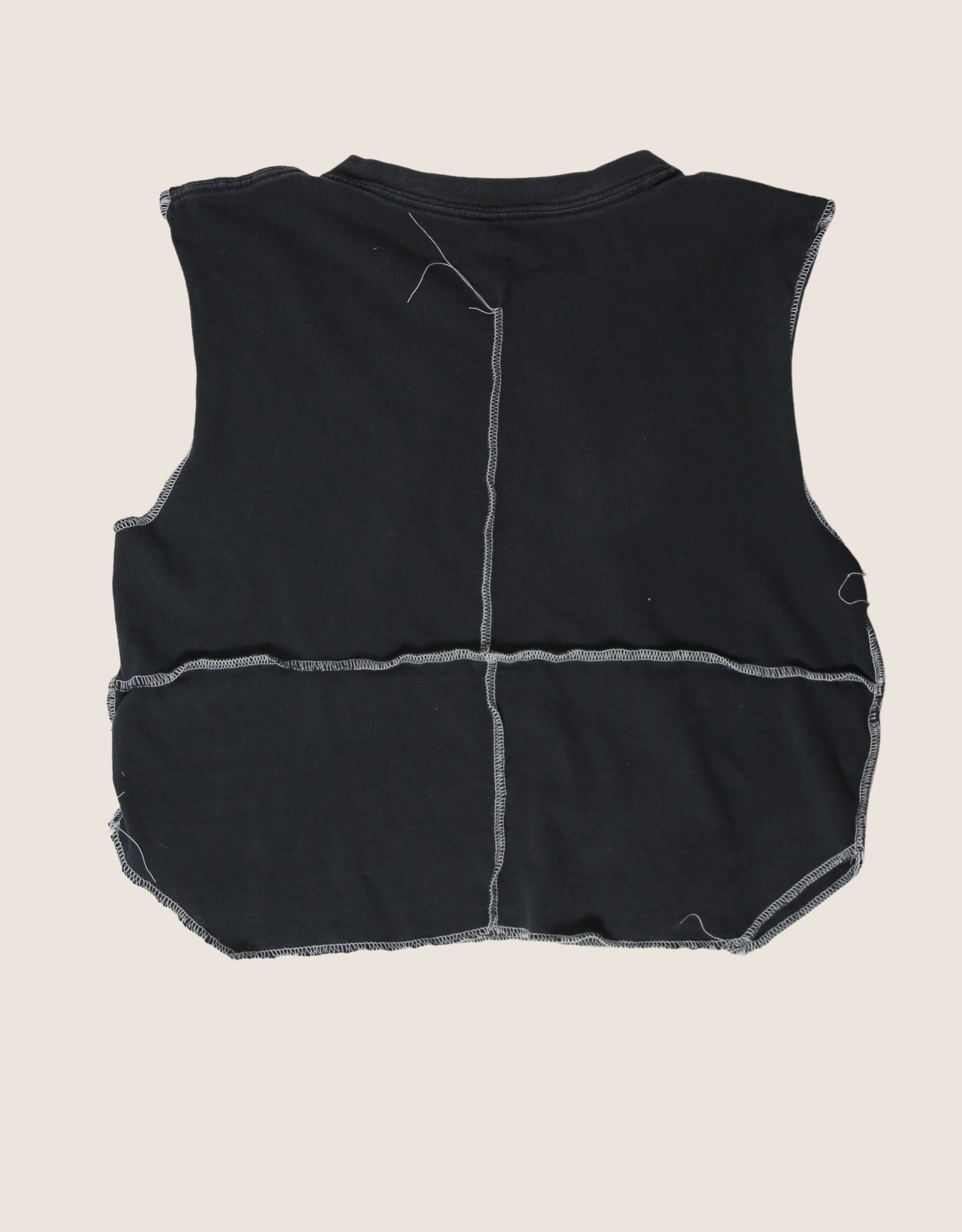 rolling stones overlocked muscle tank
