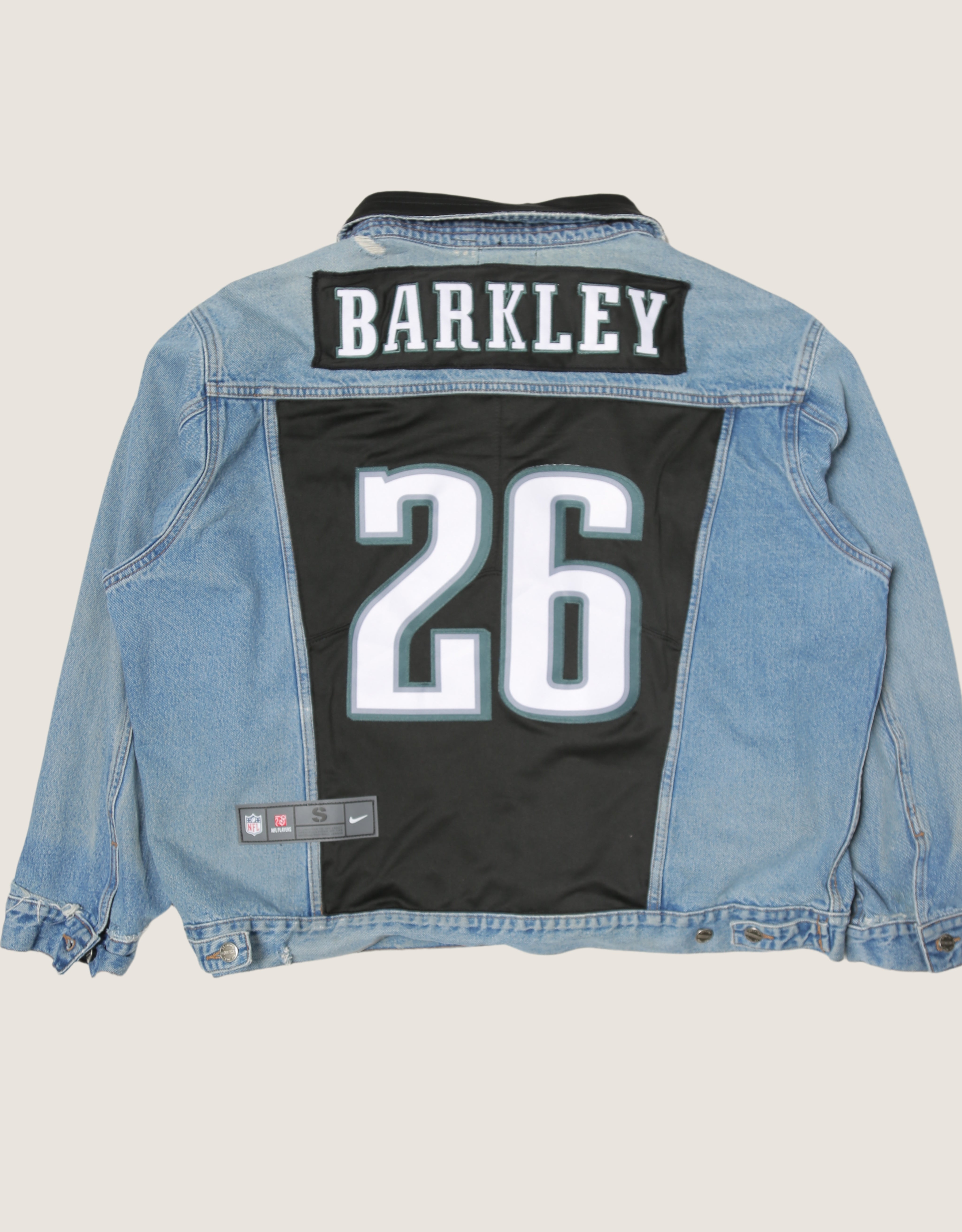 Eagles 26 reworked denim jacket