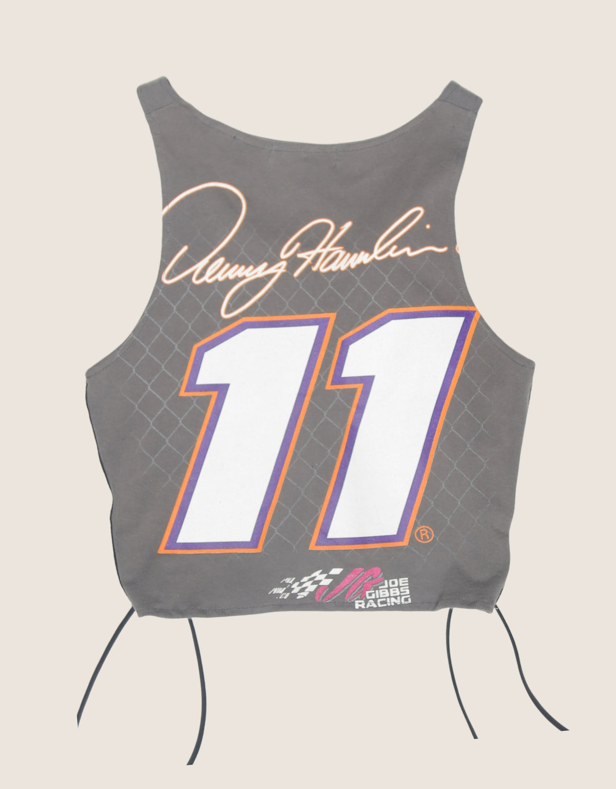 hamlin racing hook and lace cropped tank (S/M)