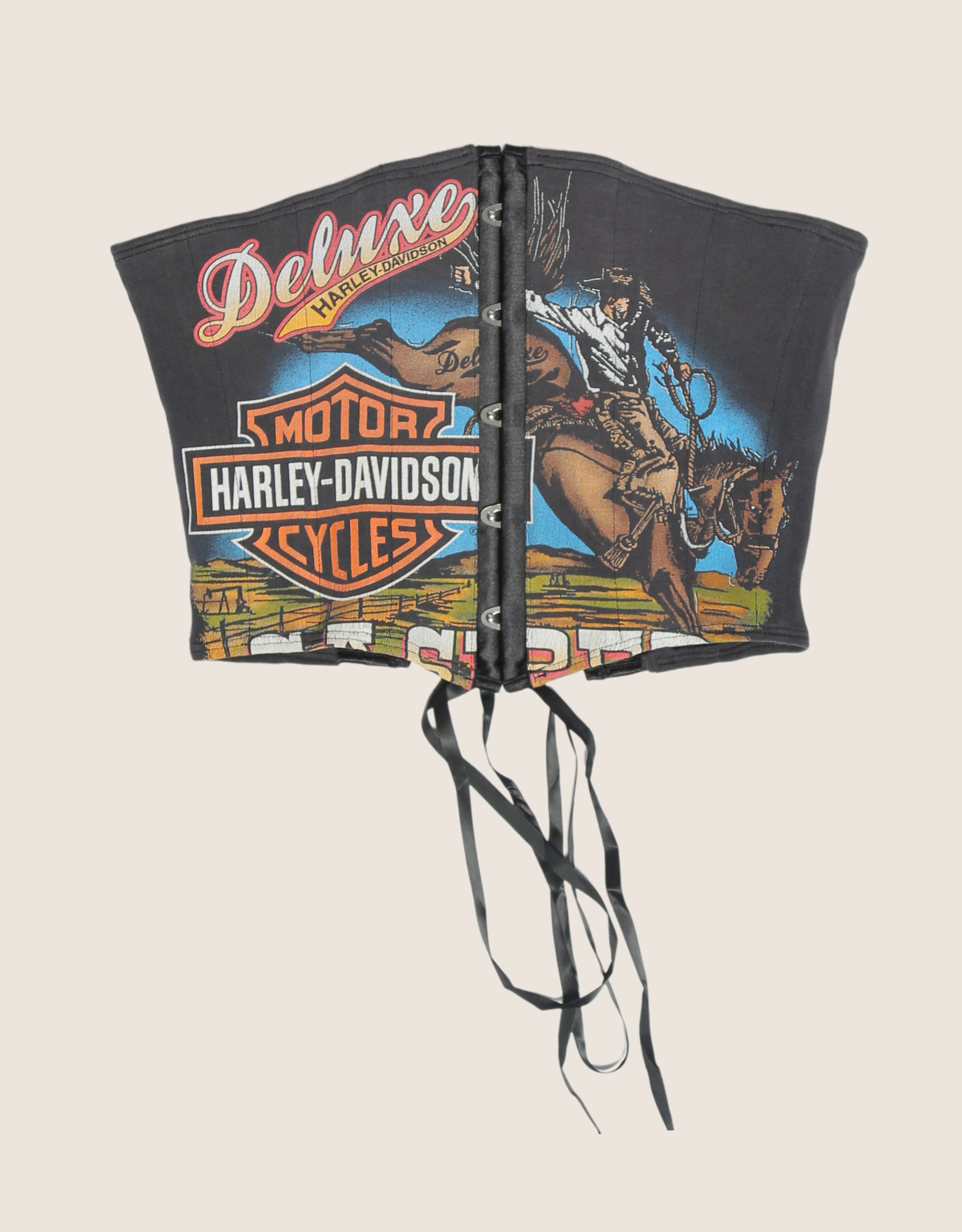 harley deluxe reworked snap corset (S)