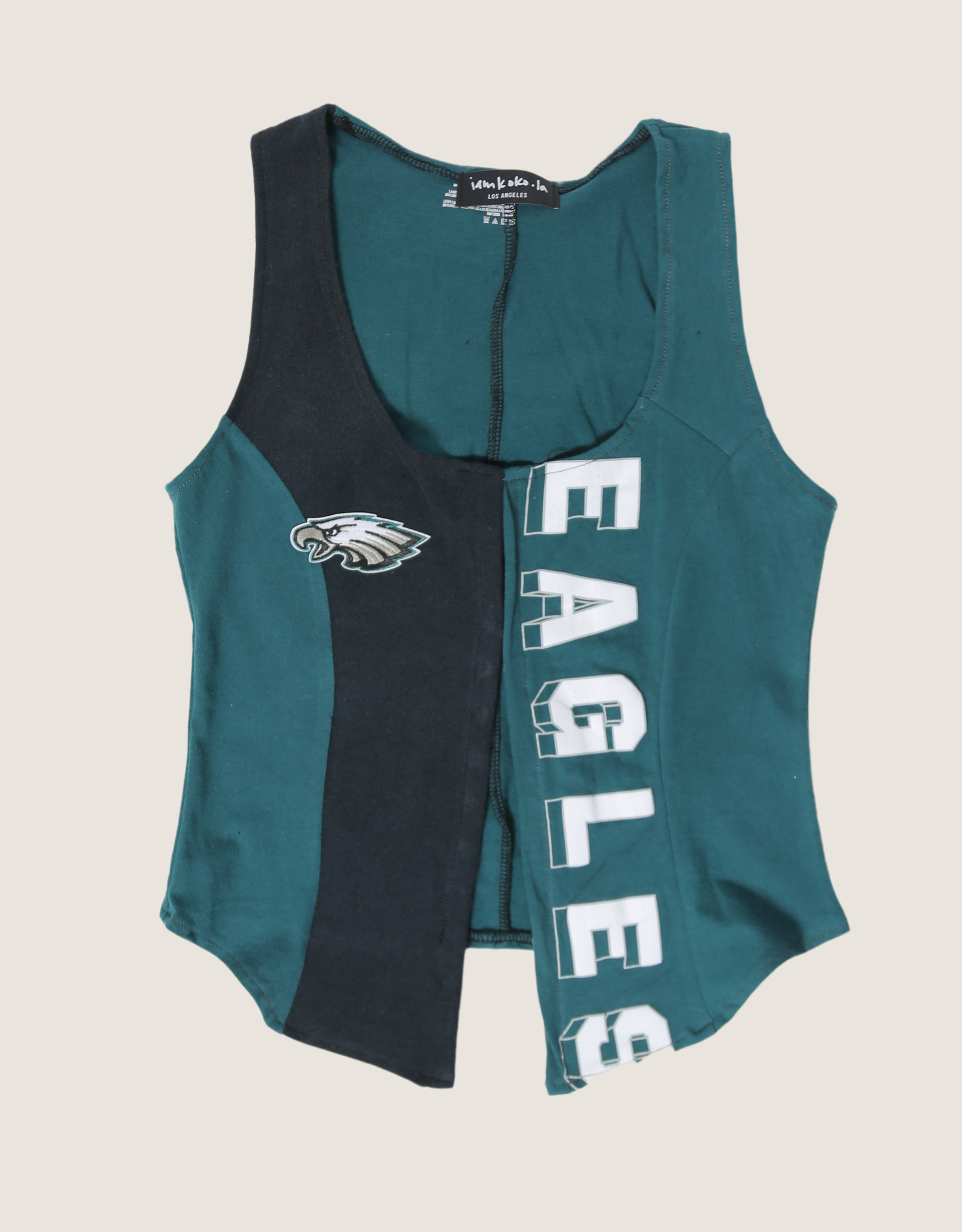 Eagles reworked hook and eye tank