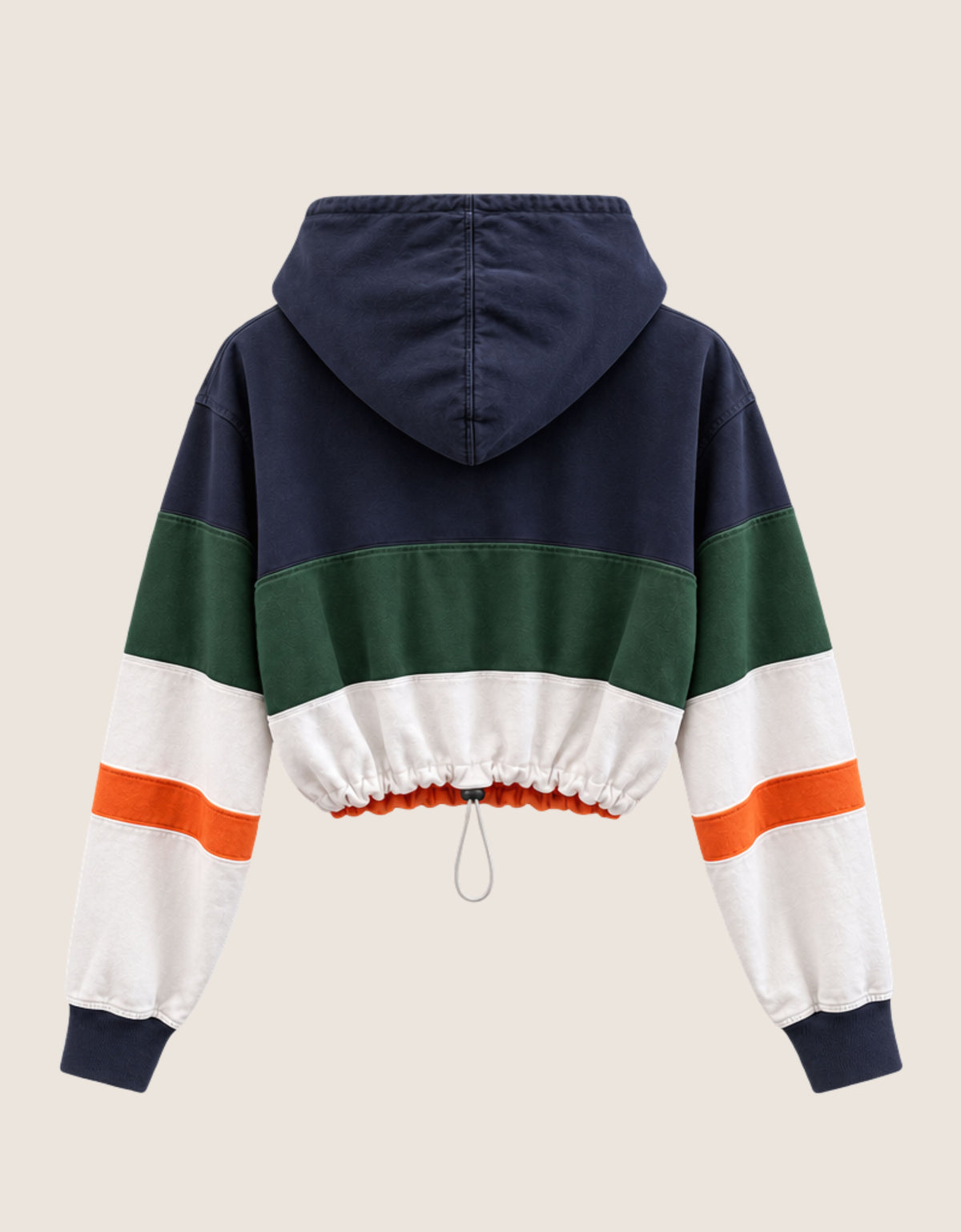 nautica scrunch waist hooded shirt (S/M)