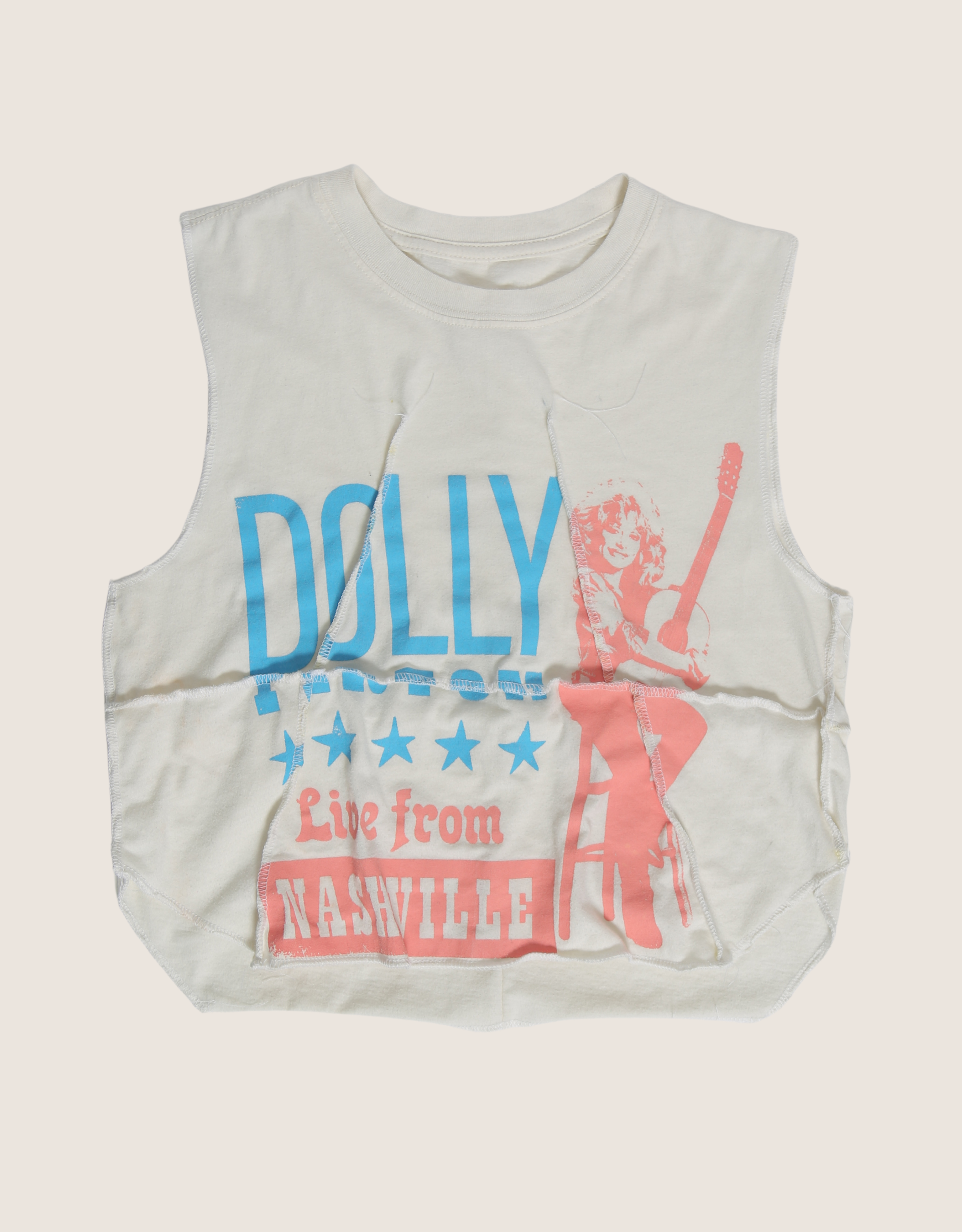 dolly parton overlocked muscle tank