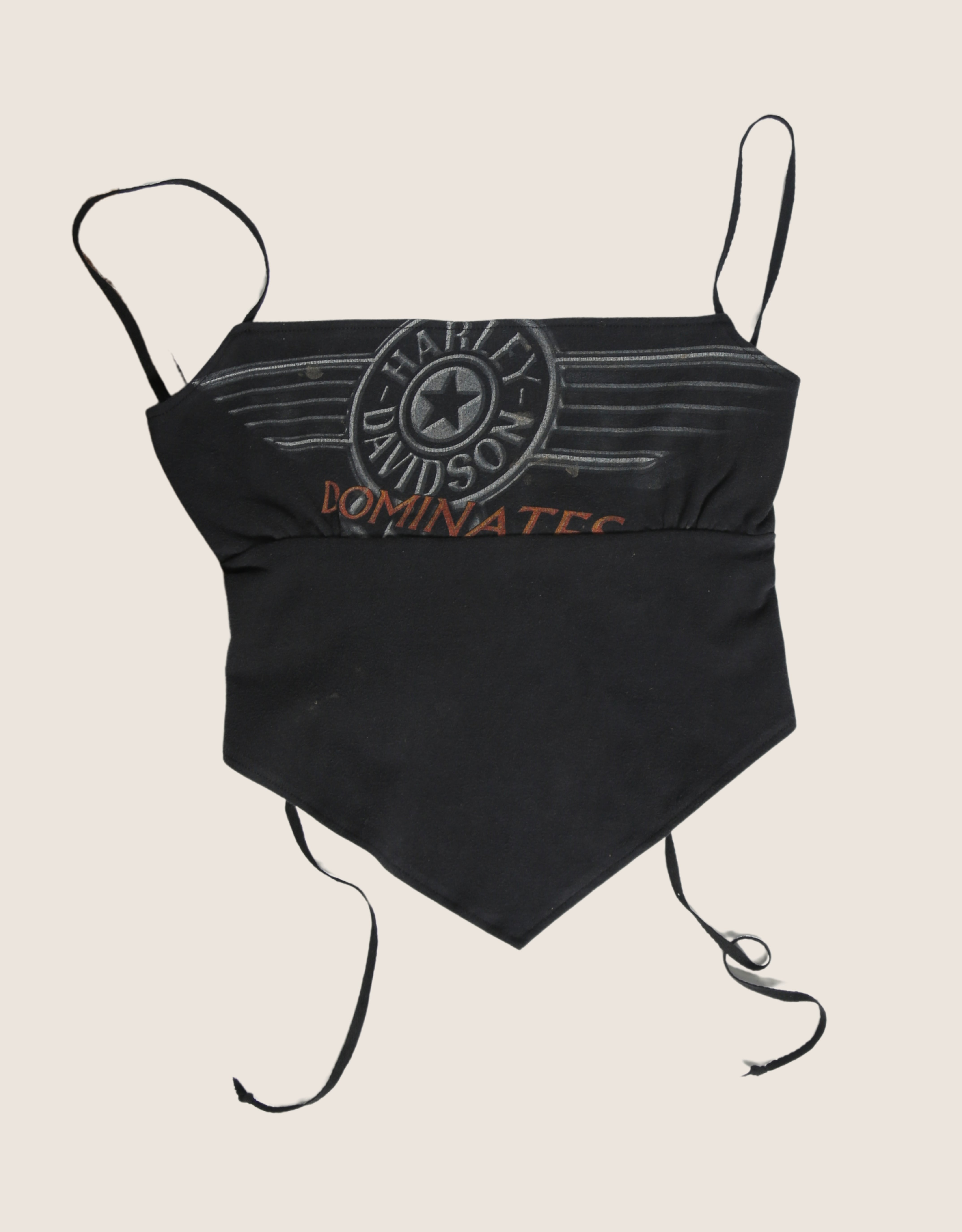 harley dominates reworked backless top (S/M)