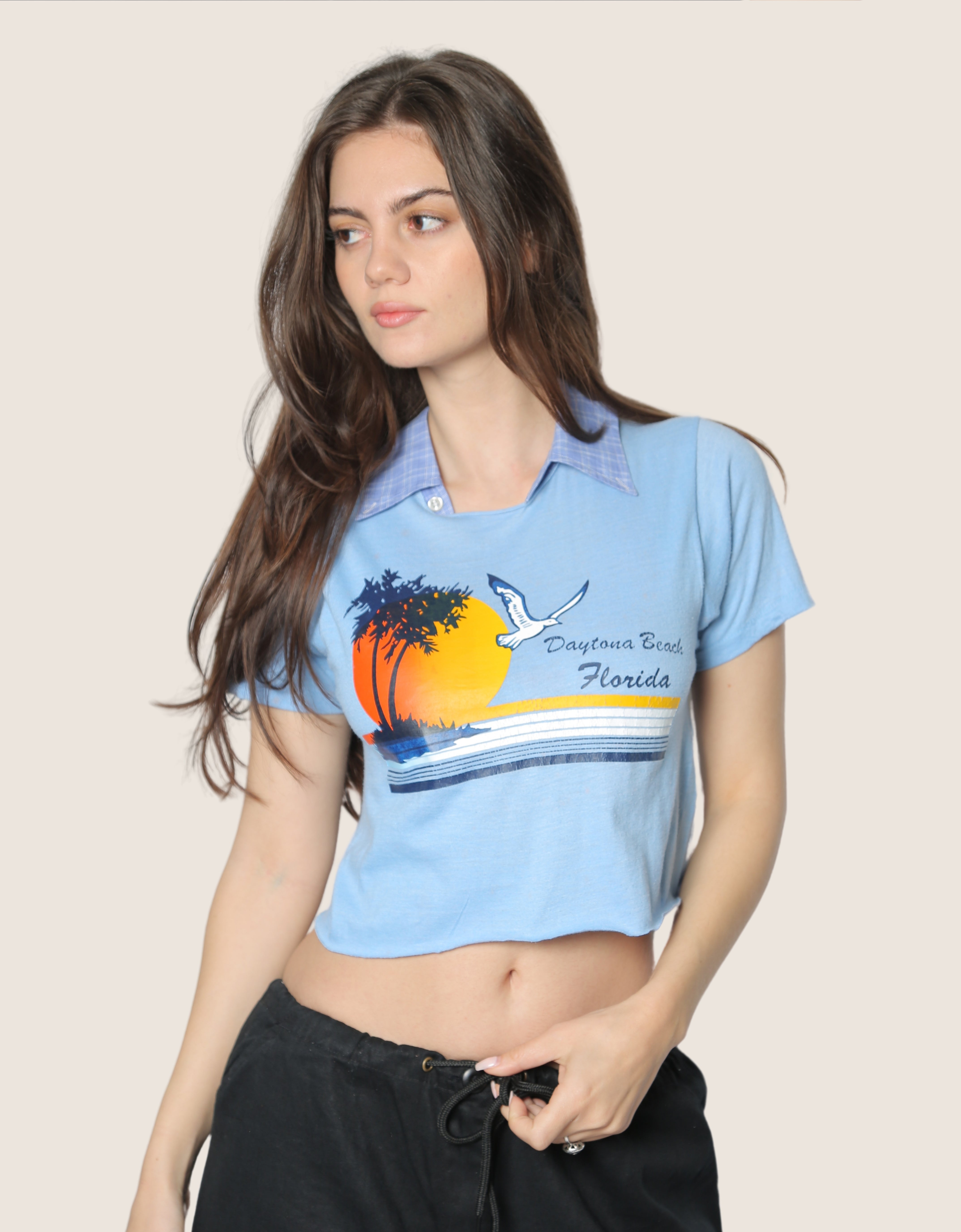 florida reworked collar tee