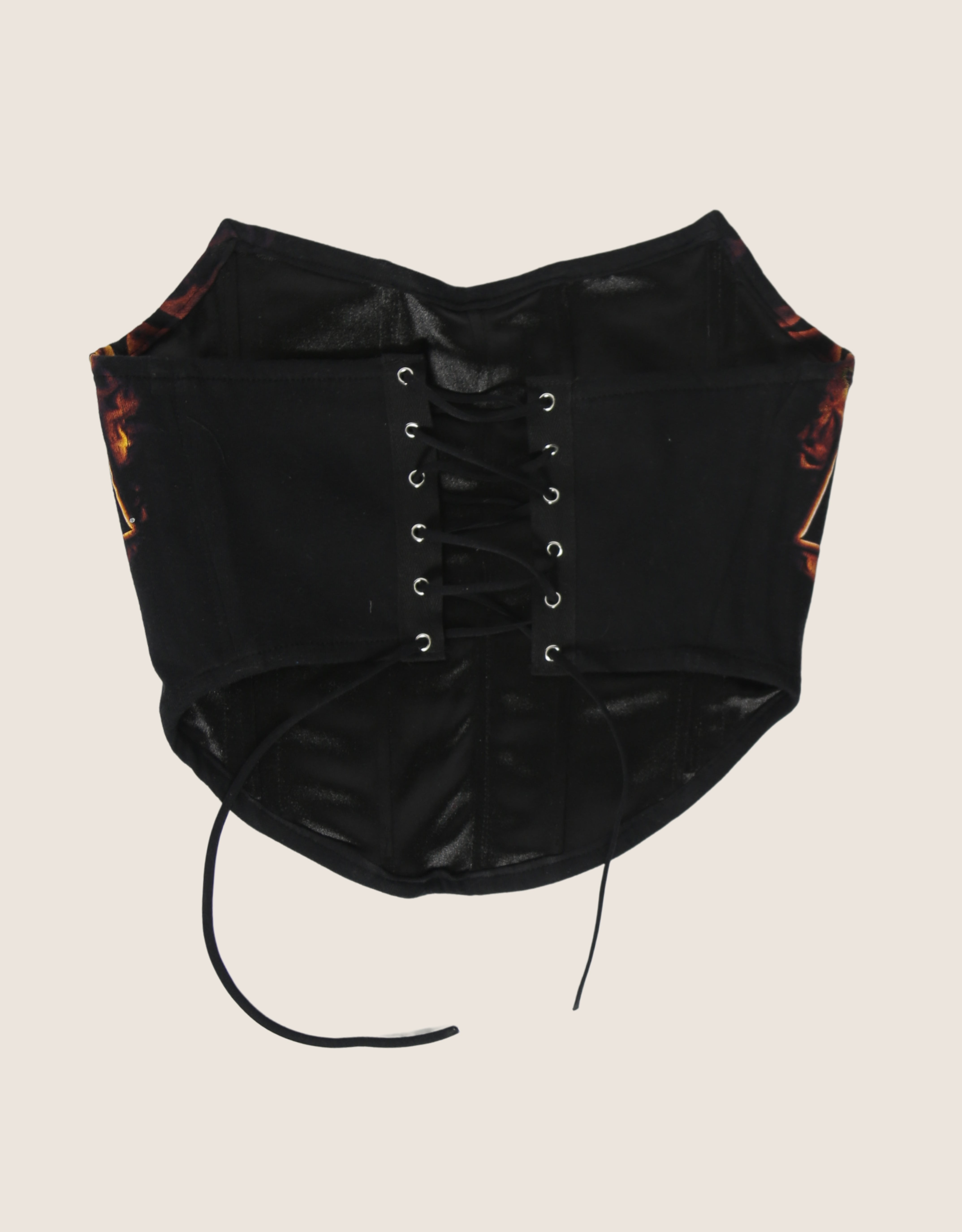 harley flames strapless corset (S/M)