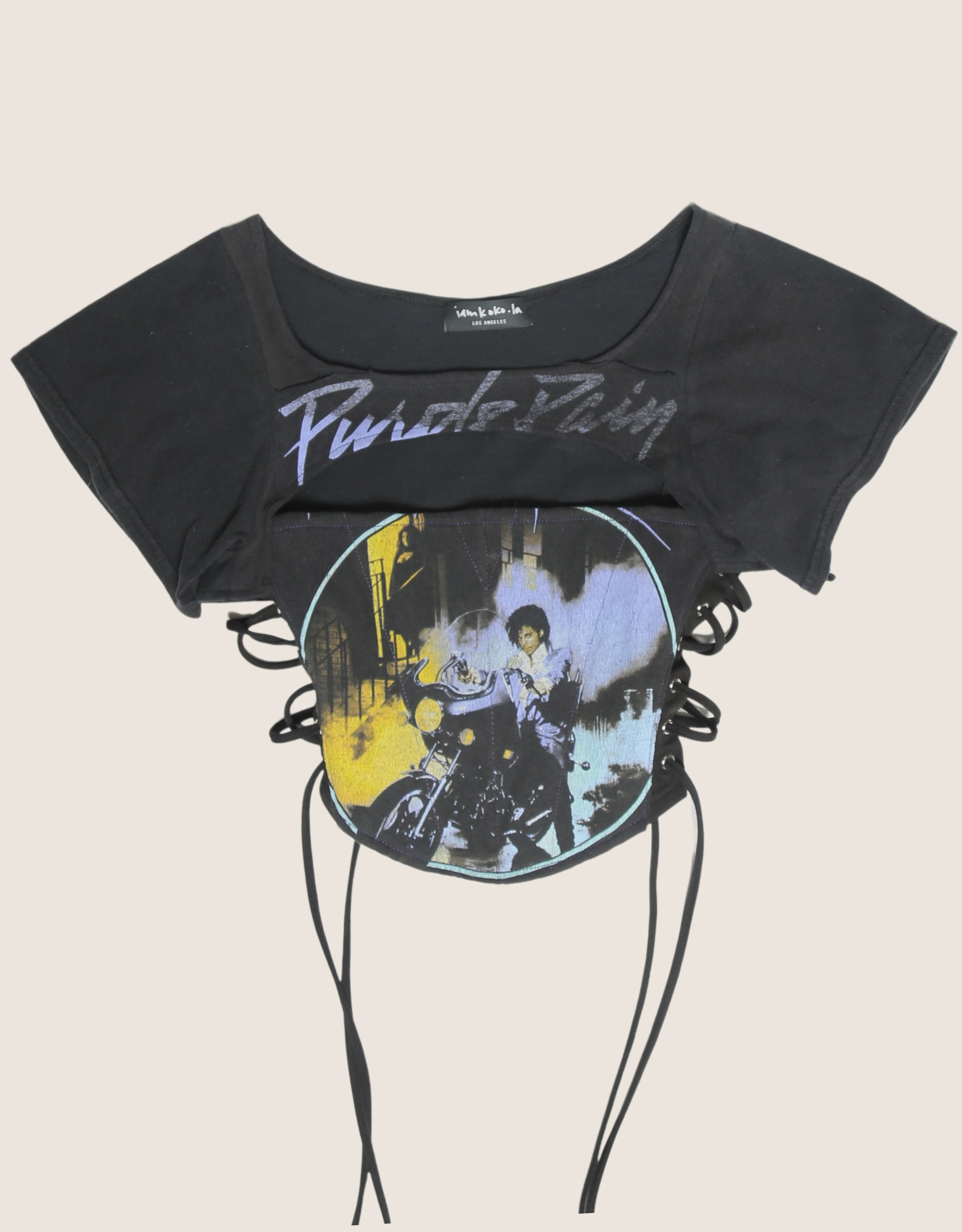prince reworked corset with matching shrug (S)