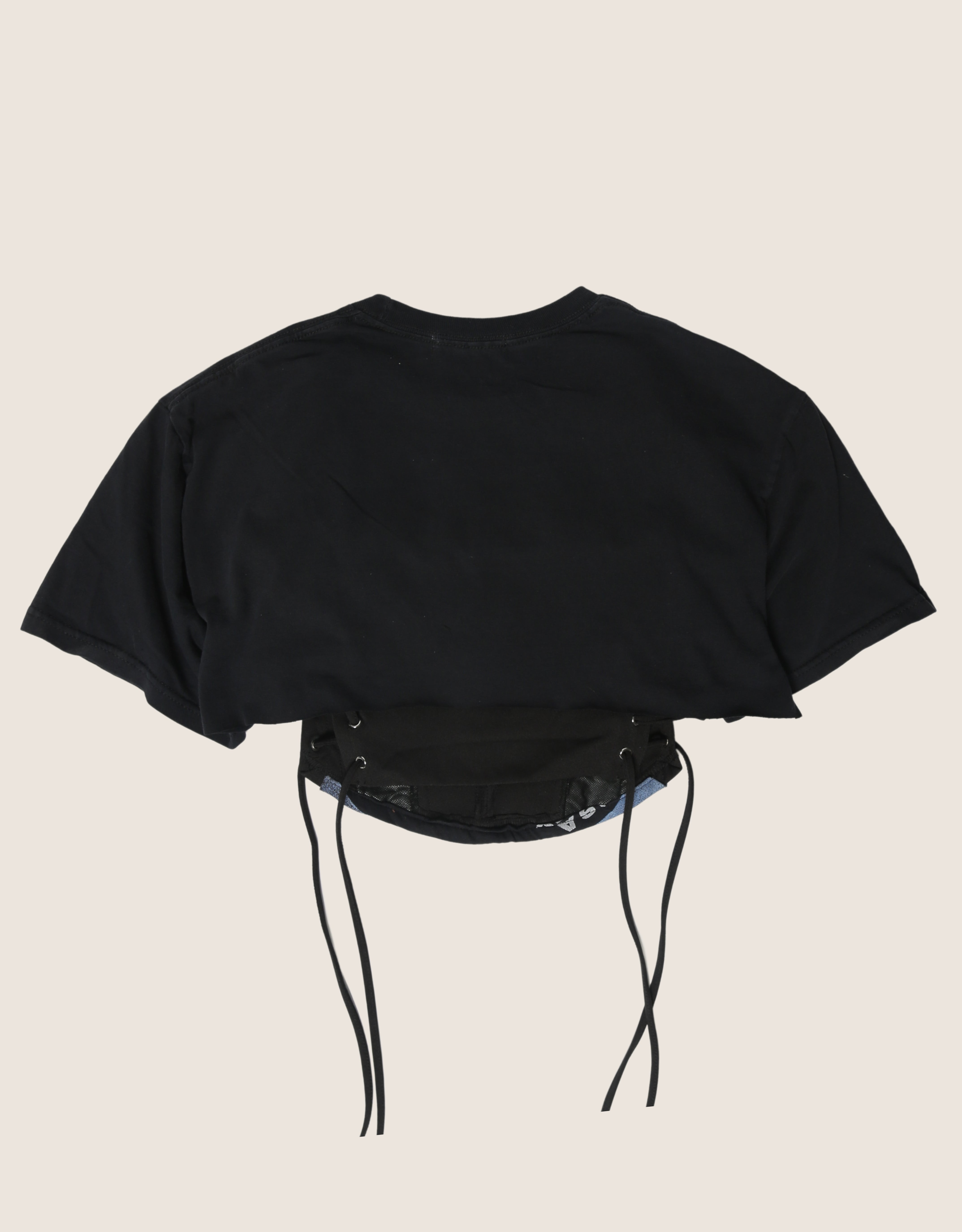 ice cube reworked corset with matching shrug (M)