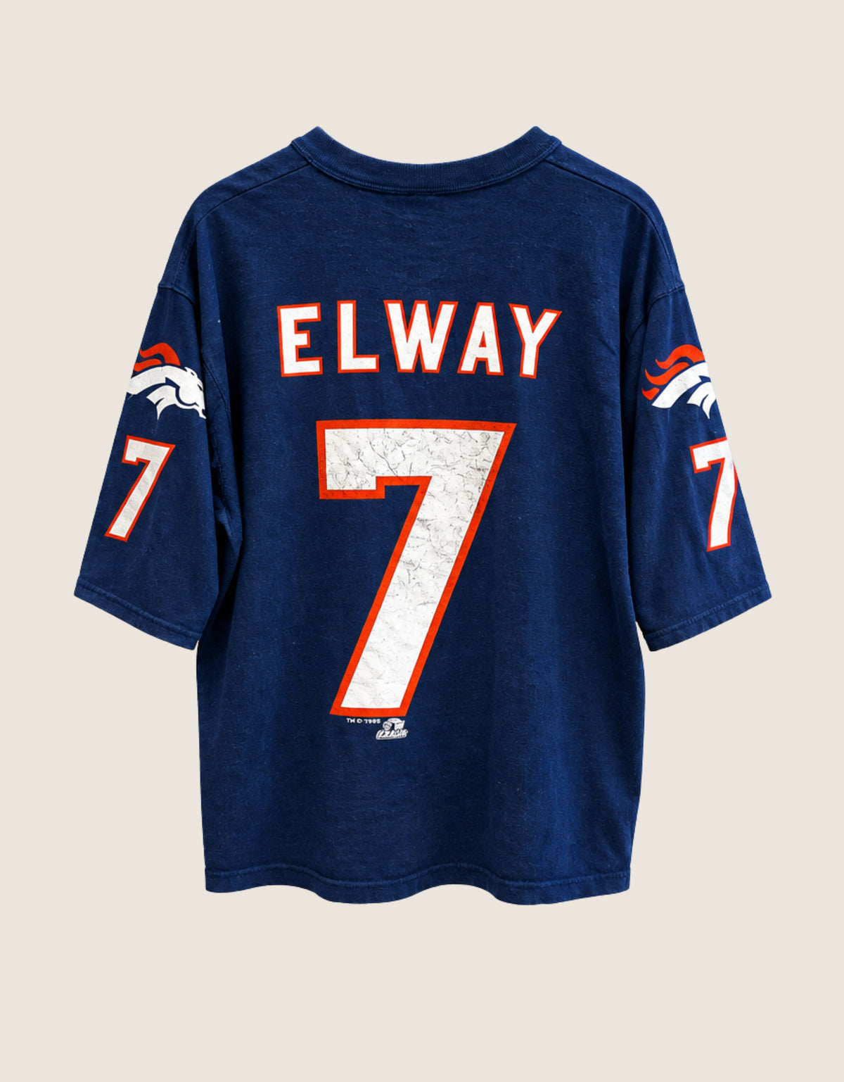 vintage broncos baseball t shirt (L)