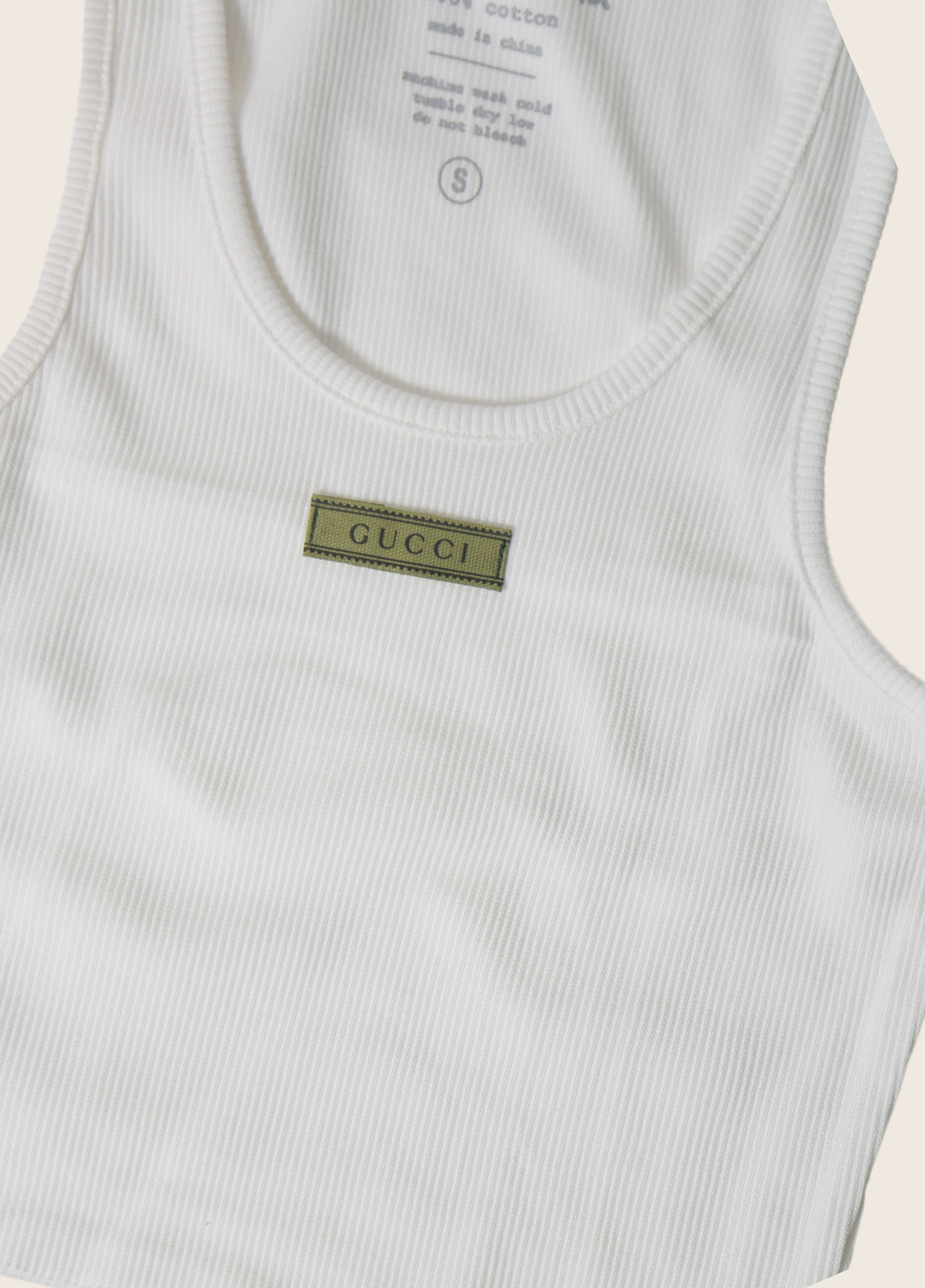 GKHCM gucci patch tank | iamkoko.la