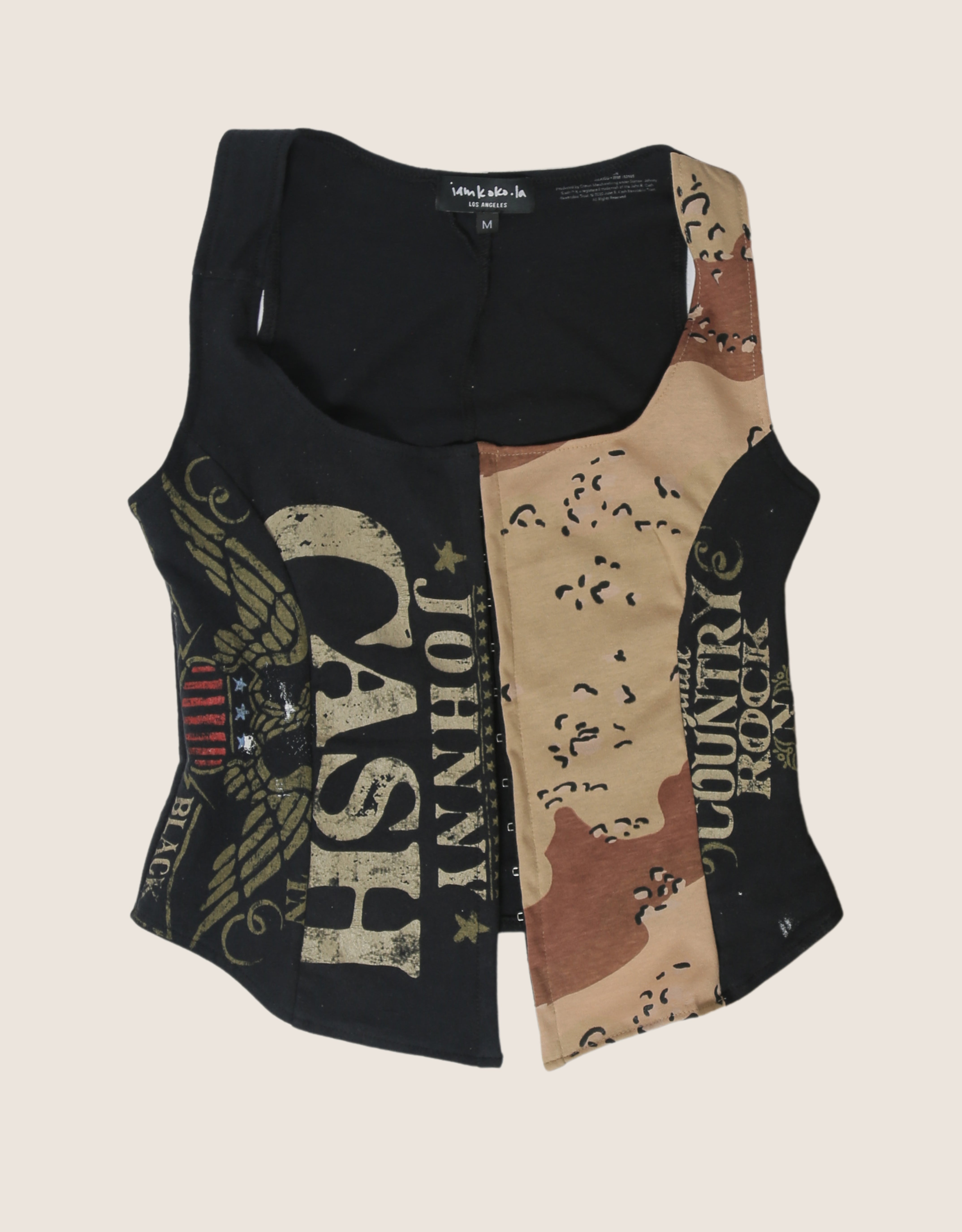johnny cash hook and eye tank (M)