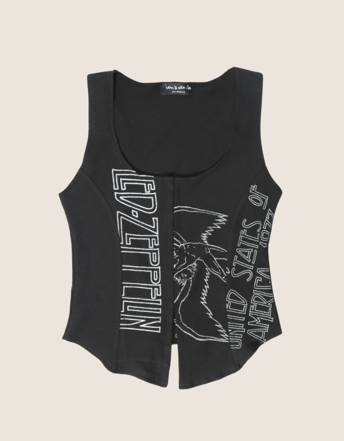 led zeppelin hook and eye tank (S)