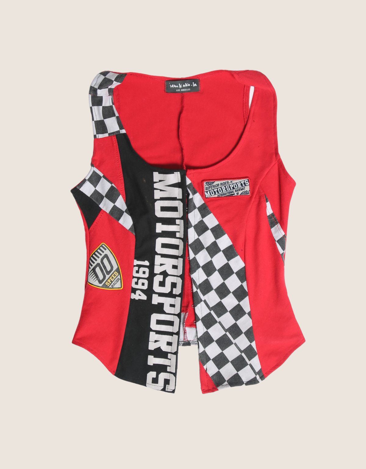 motorsports hook and eye tank (XS)