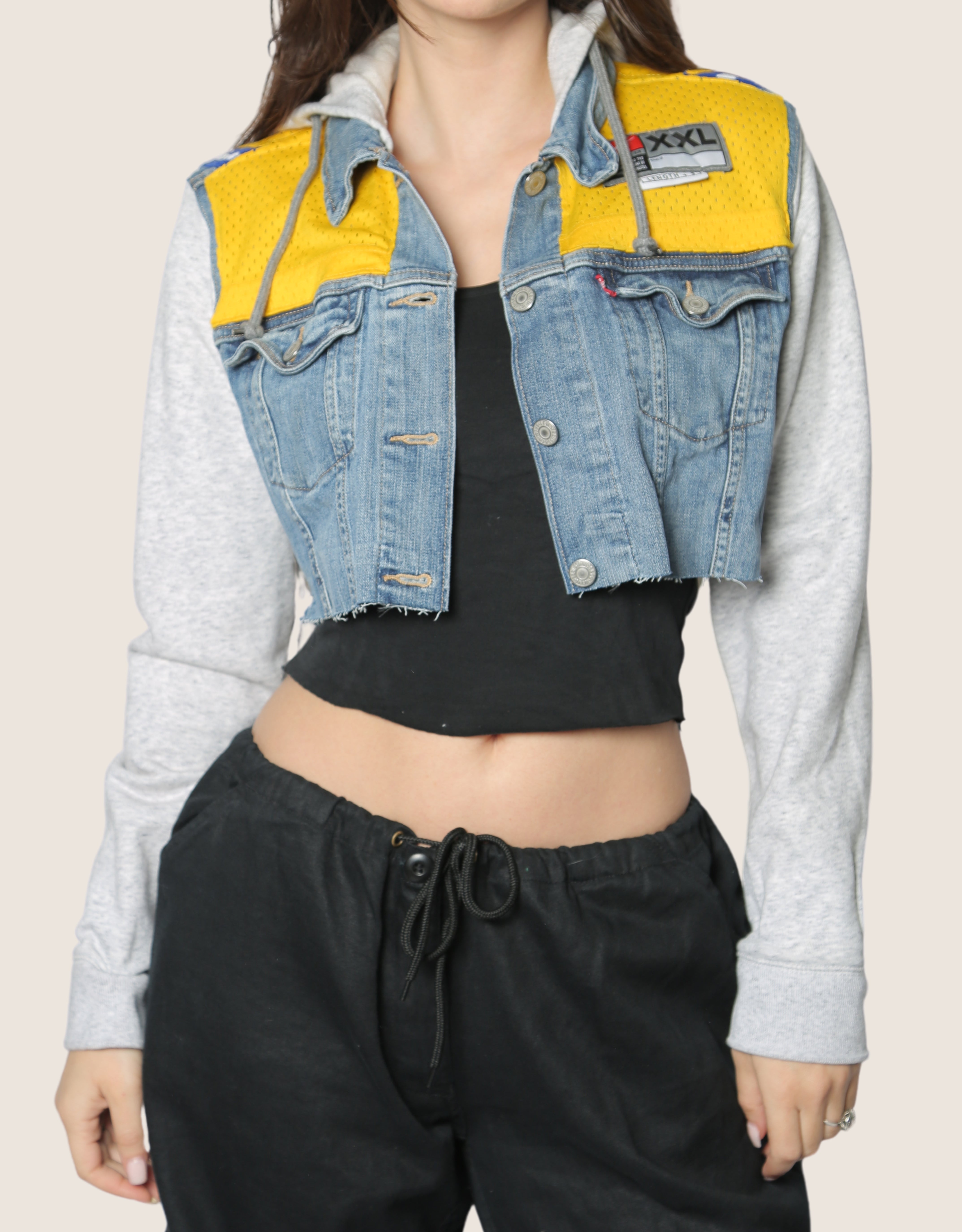 Golden State Warriors reworked denim jacket