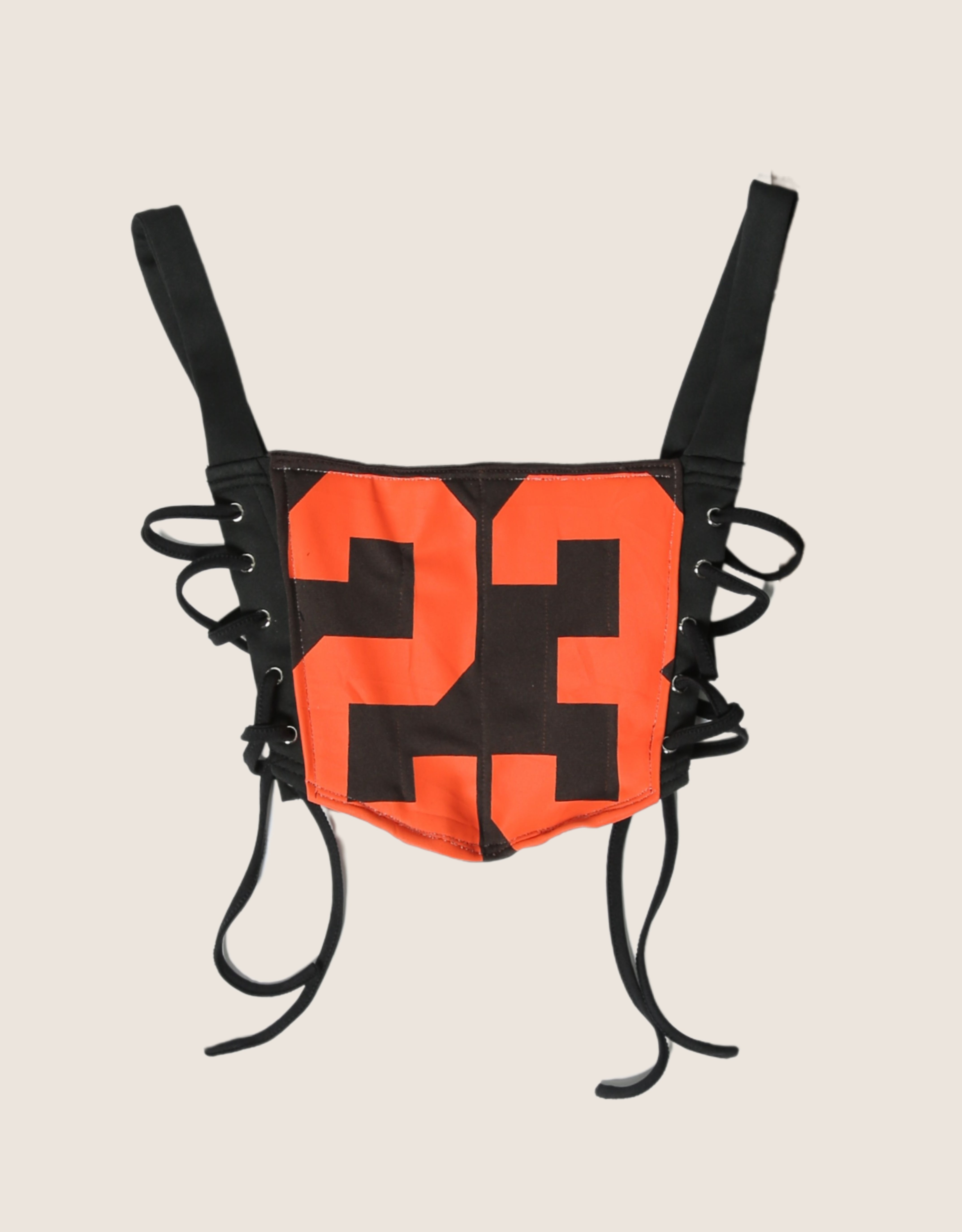 browns 23 reworked corset with matching shrug