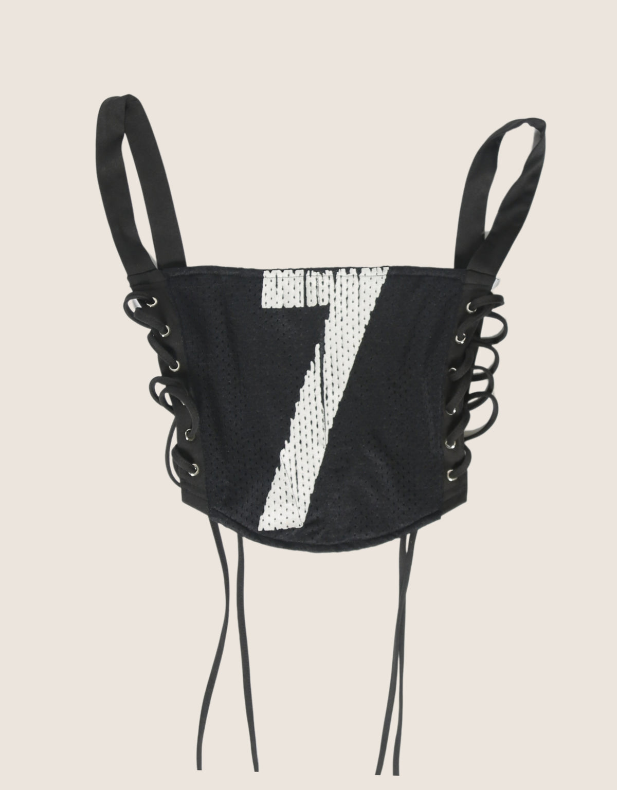 #7 reworked cropped corset with matching shrug (XS/S)