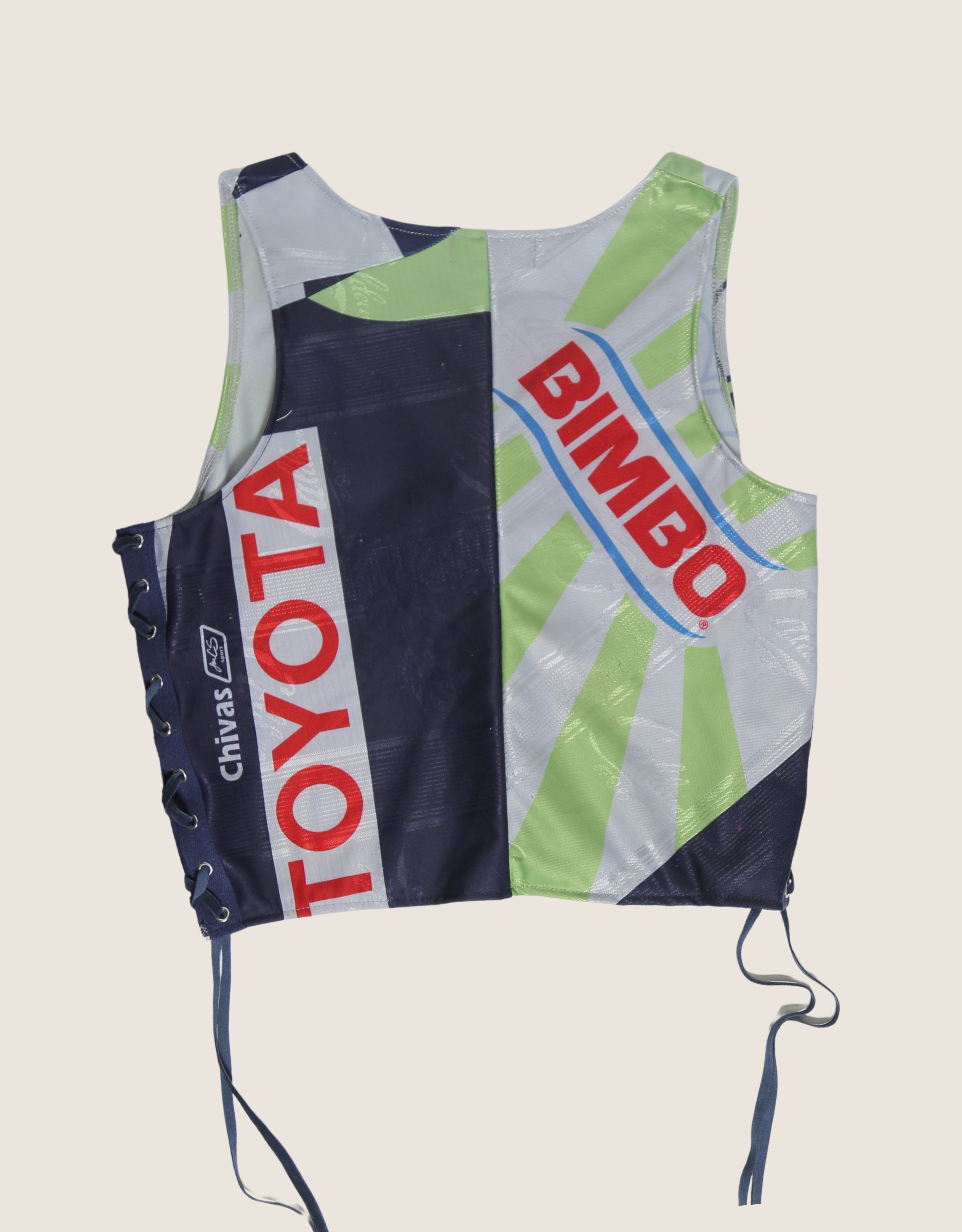 CD Guadalajara all laced up reworked tank (m/l)