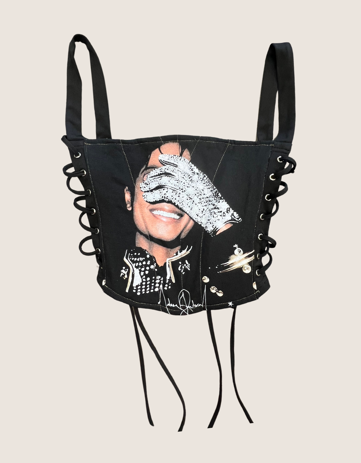 Micheal Jackson reworked full length corset
