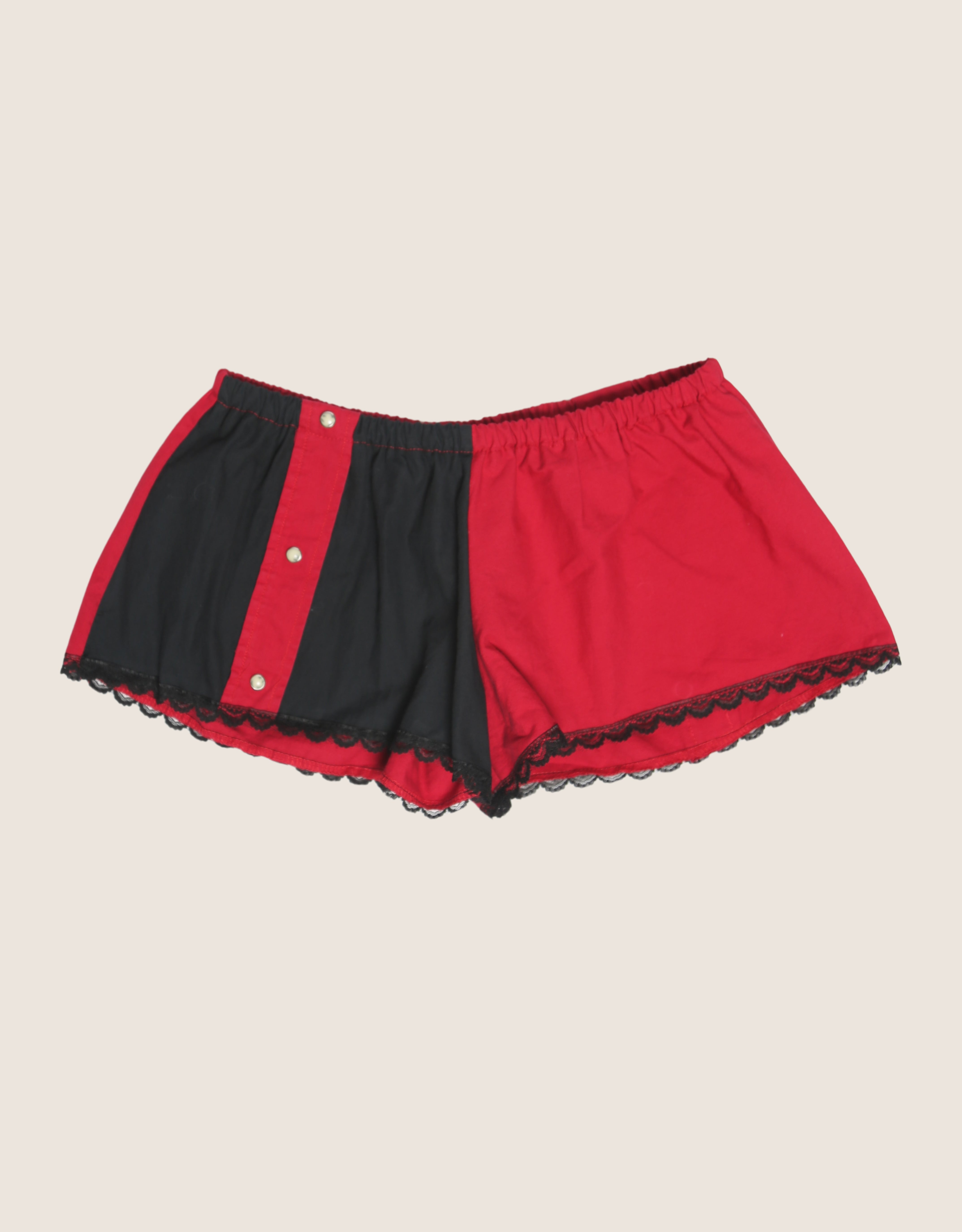 coors rodeo reworked mini shorts (S)