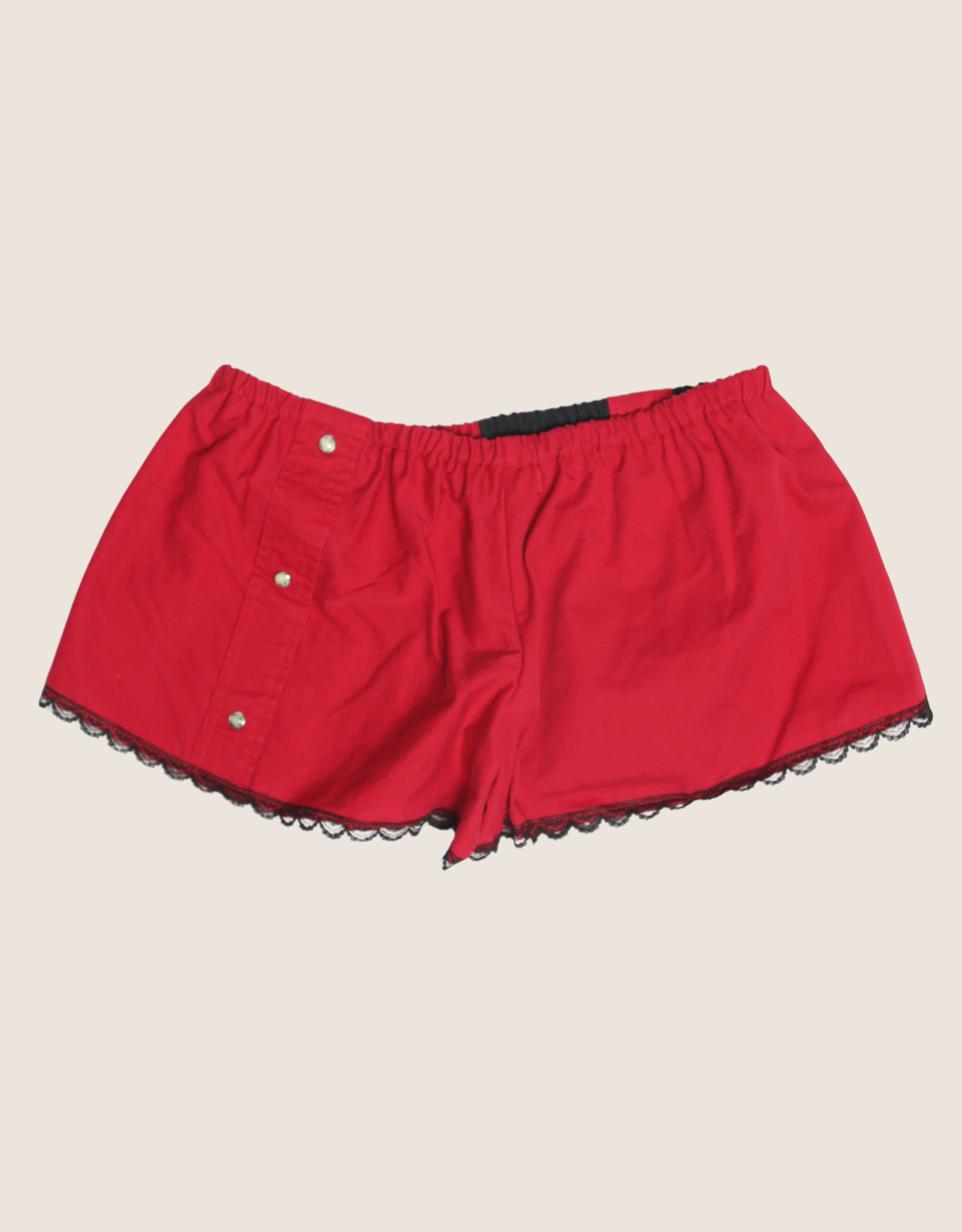 coors rodeo reworked mini shorts (S)