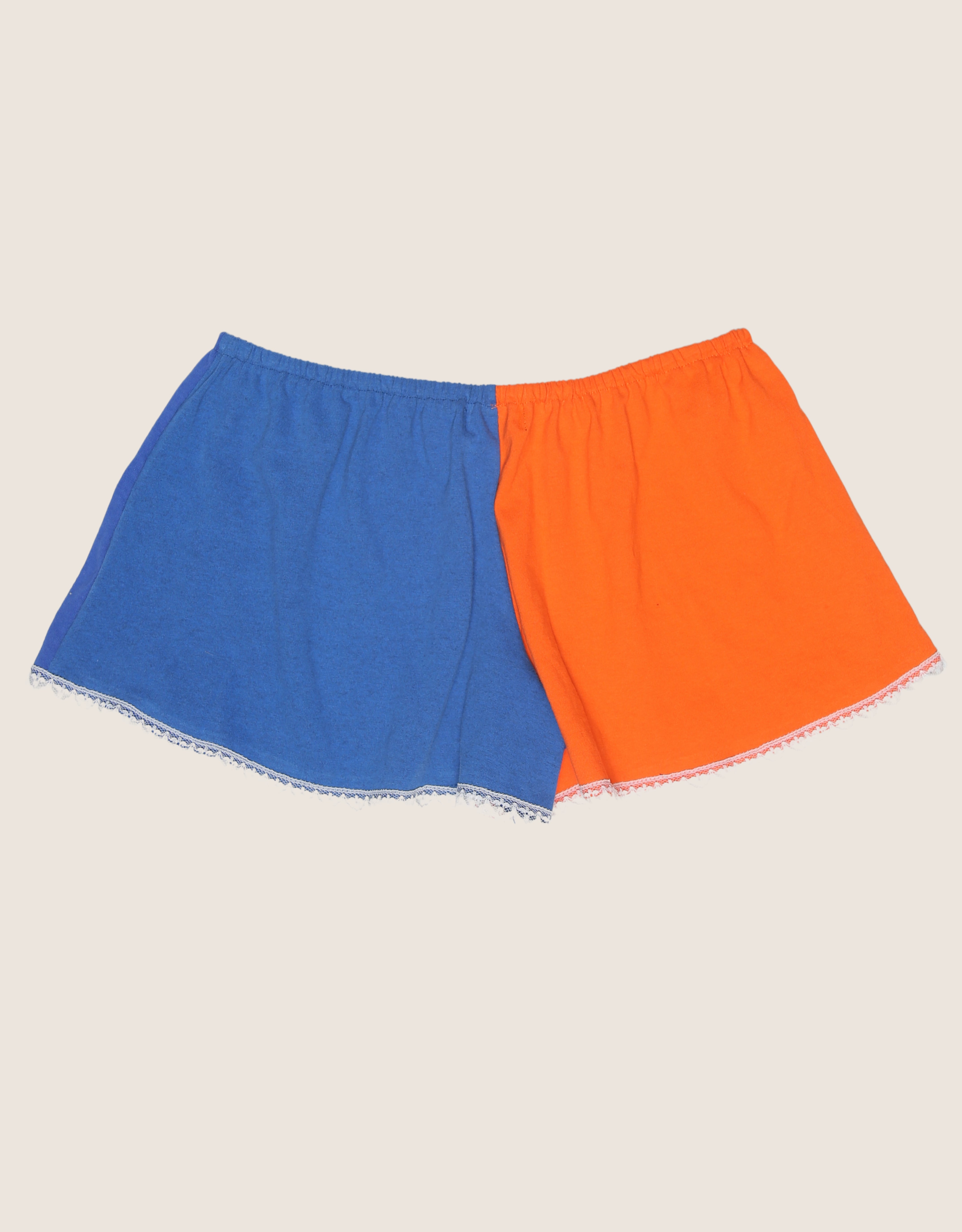 harley low country reworked mini shorts (M)