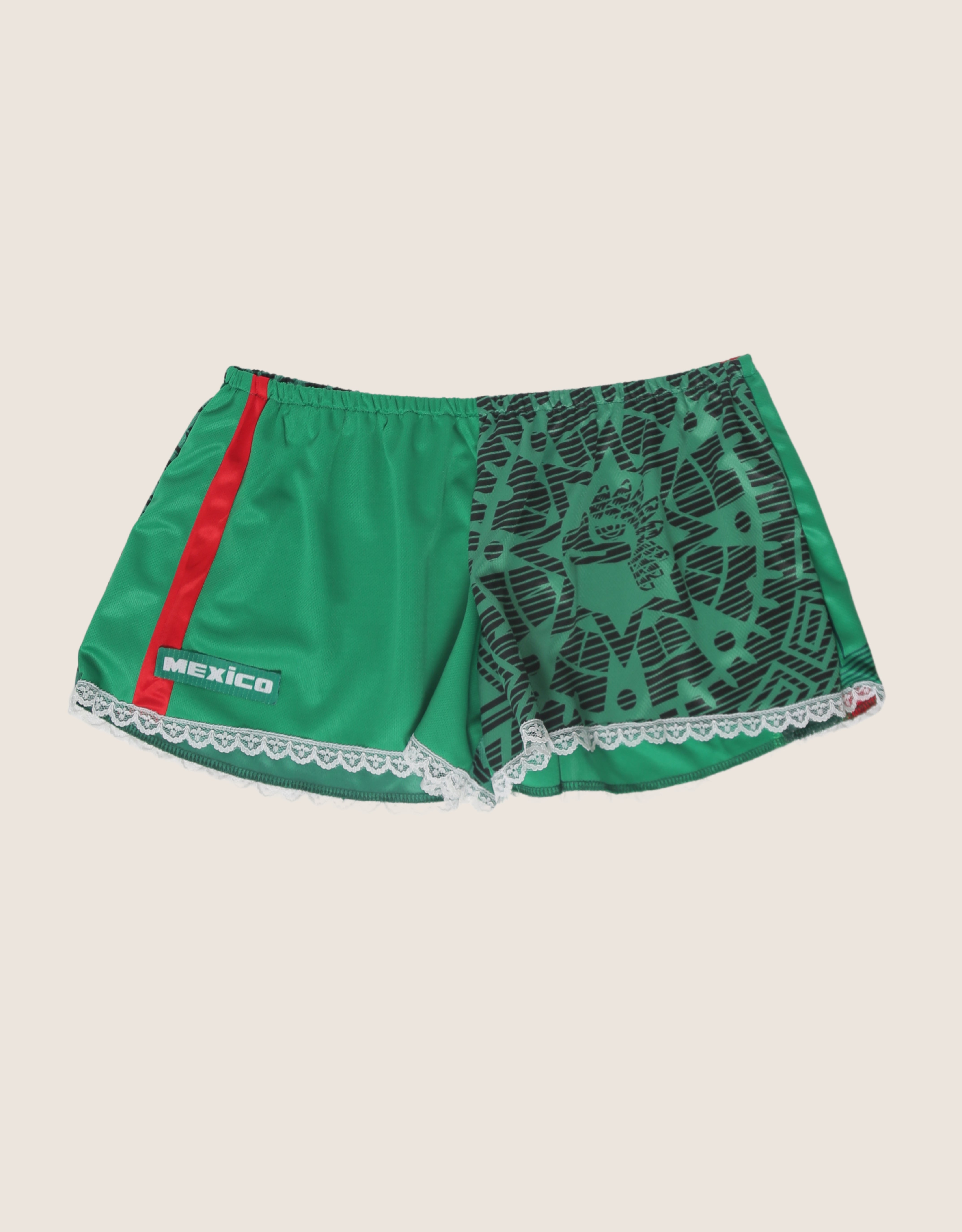 mexico reworked mini shorts (M)