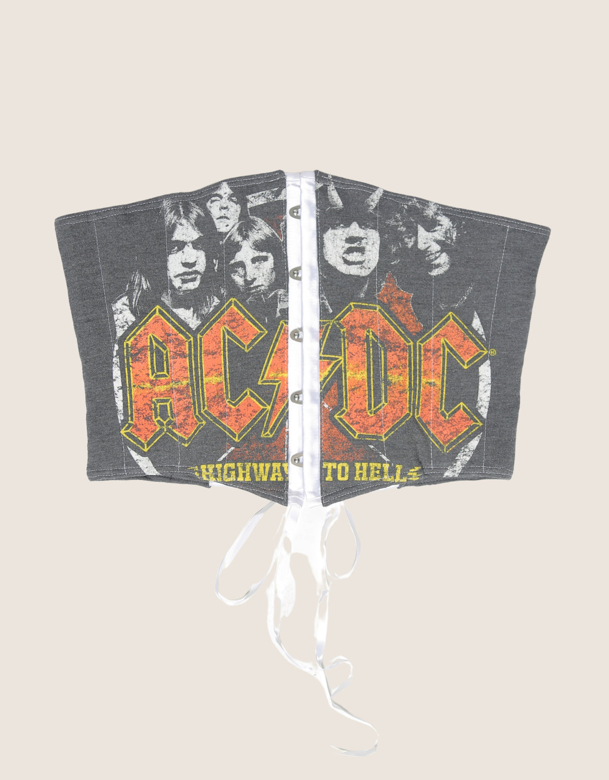 acdc reworked snap corset (L)