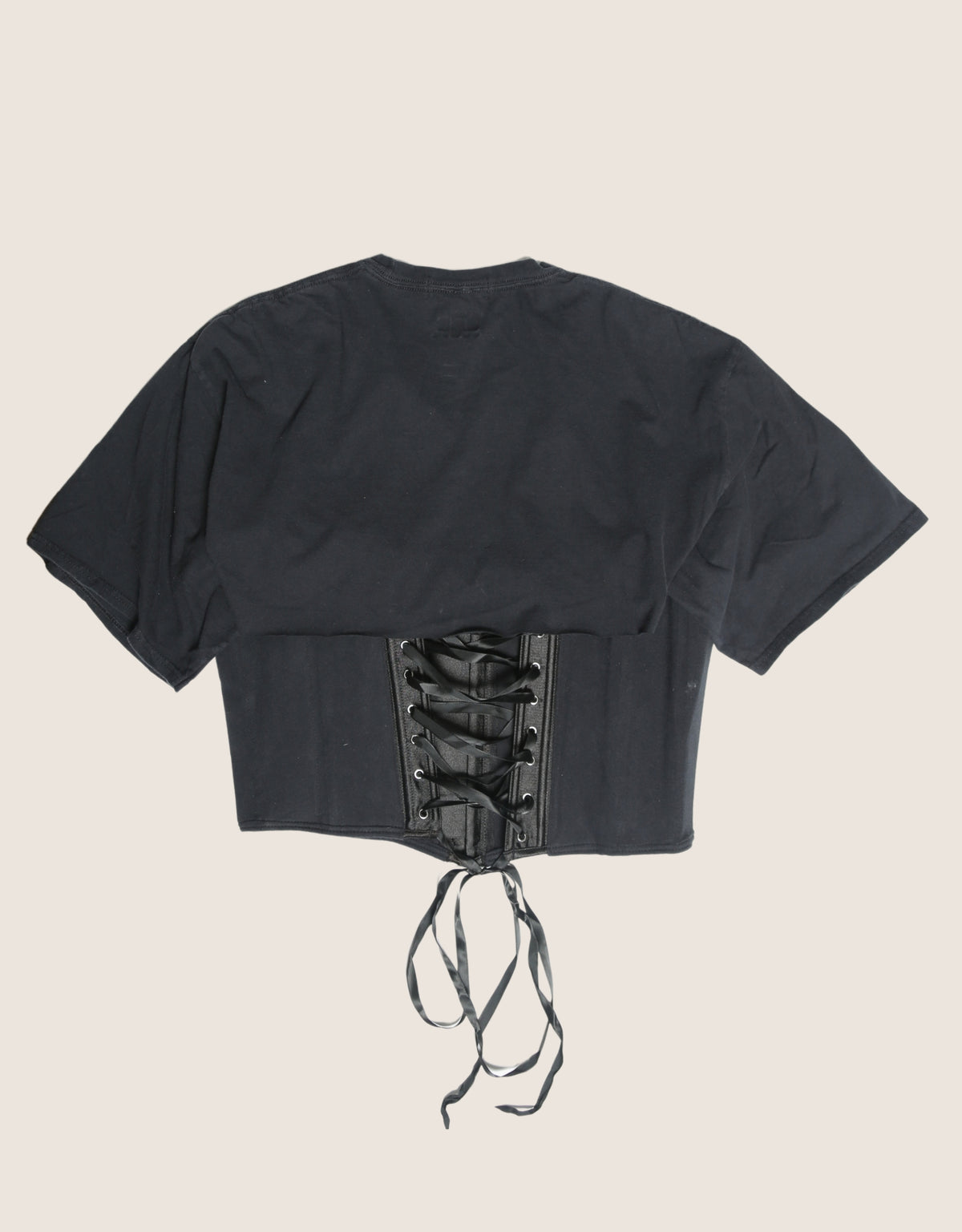the beatles snap corset t shirt (XL)