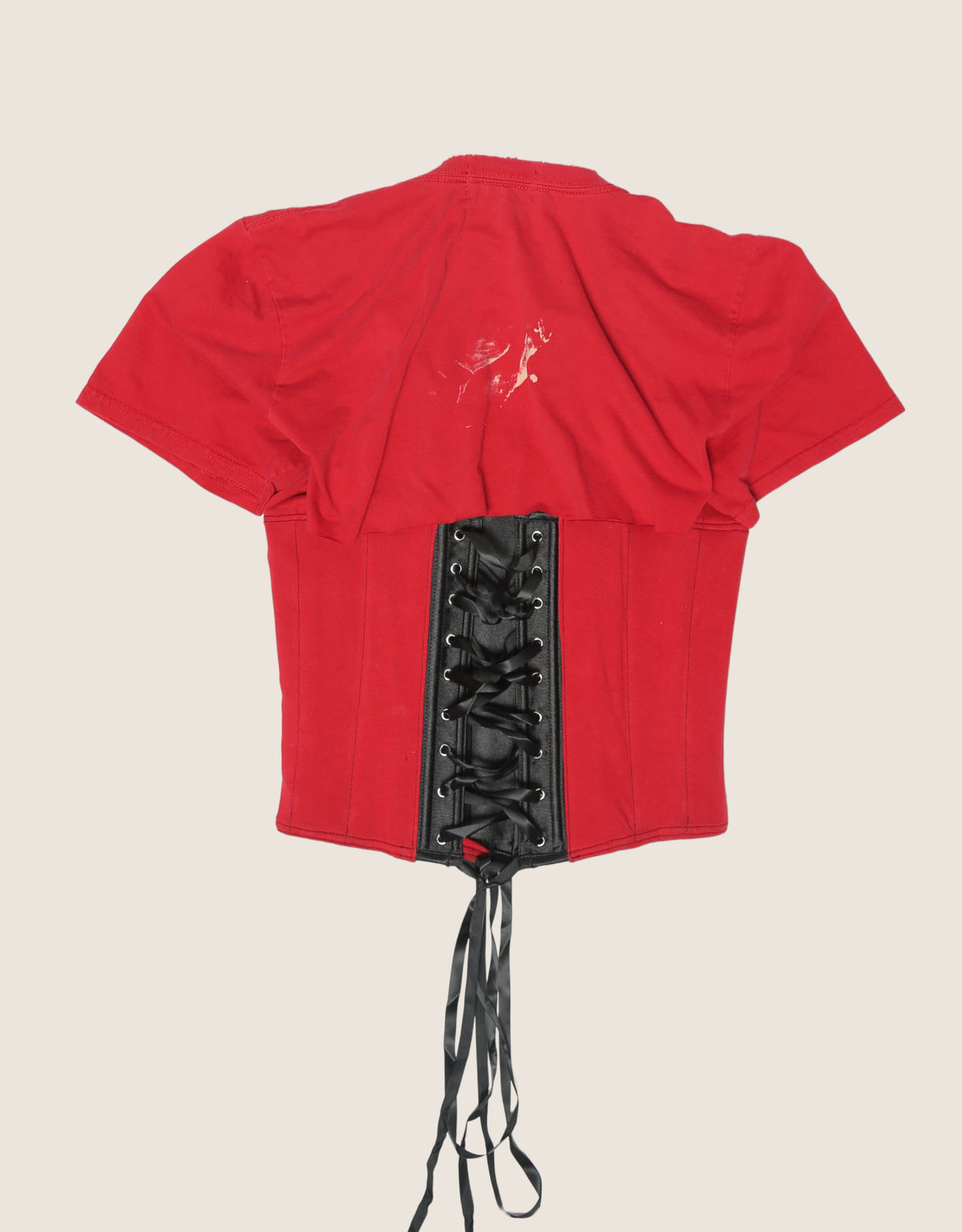 motorcycle snap corset t shirt (S)