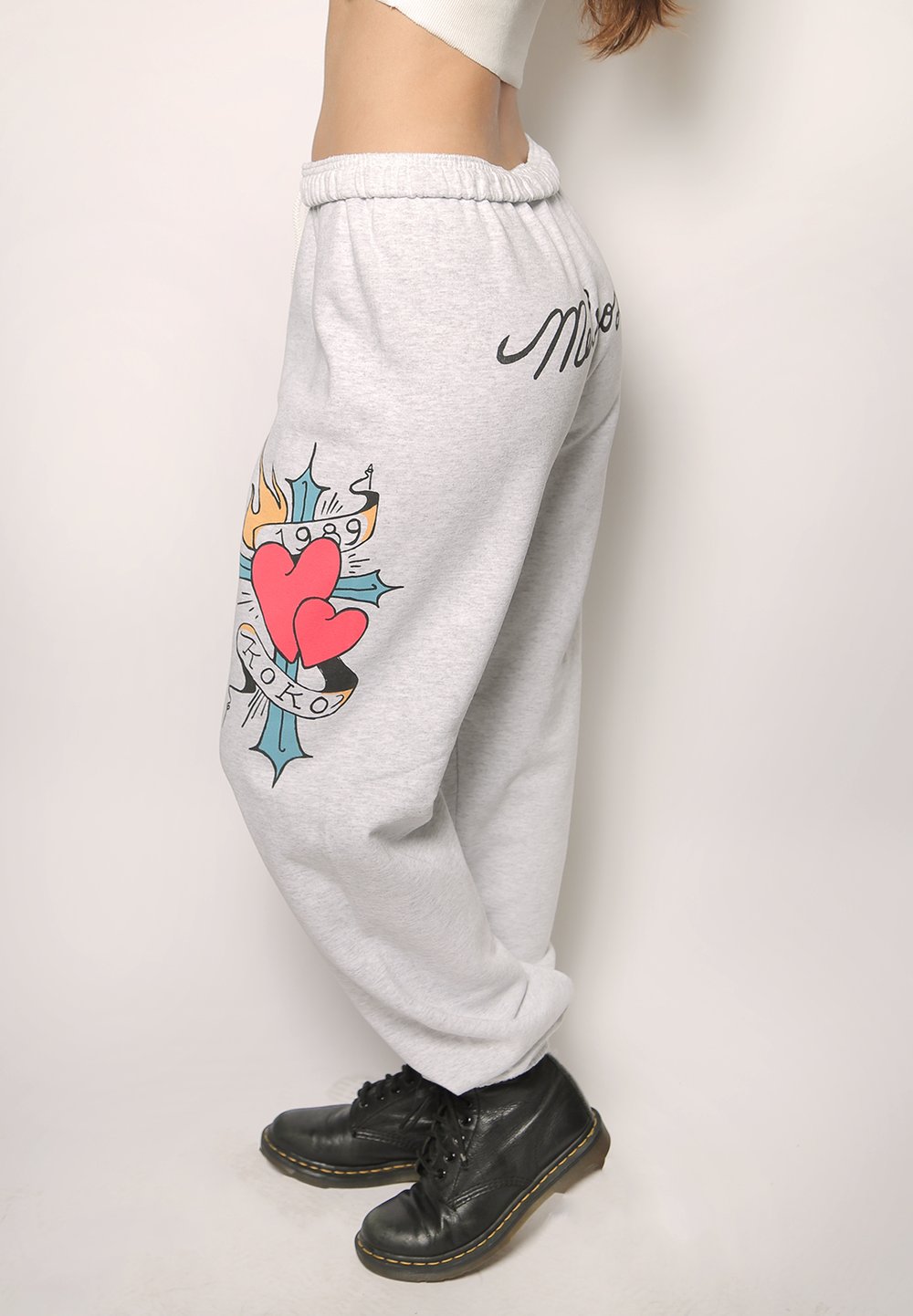 tattooed cross iamkoko.la original sweatpants