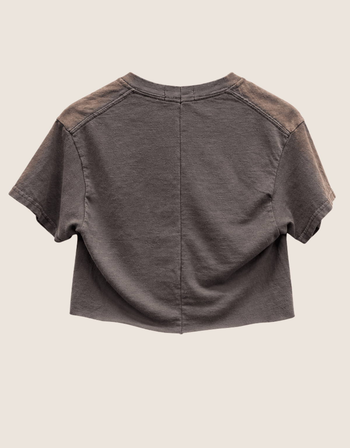 nirvana cropped twist tee (S/M)