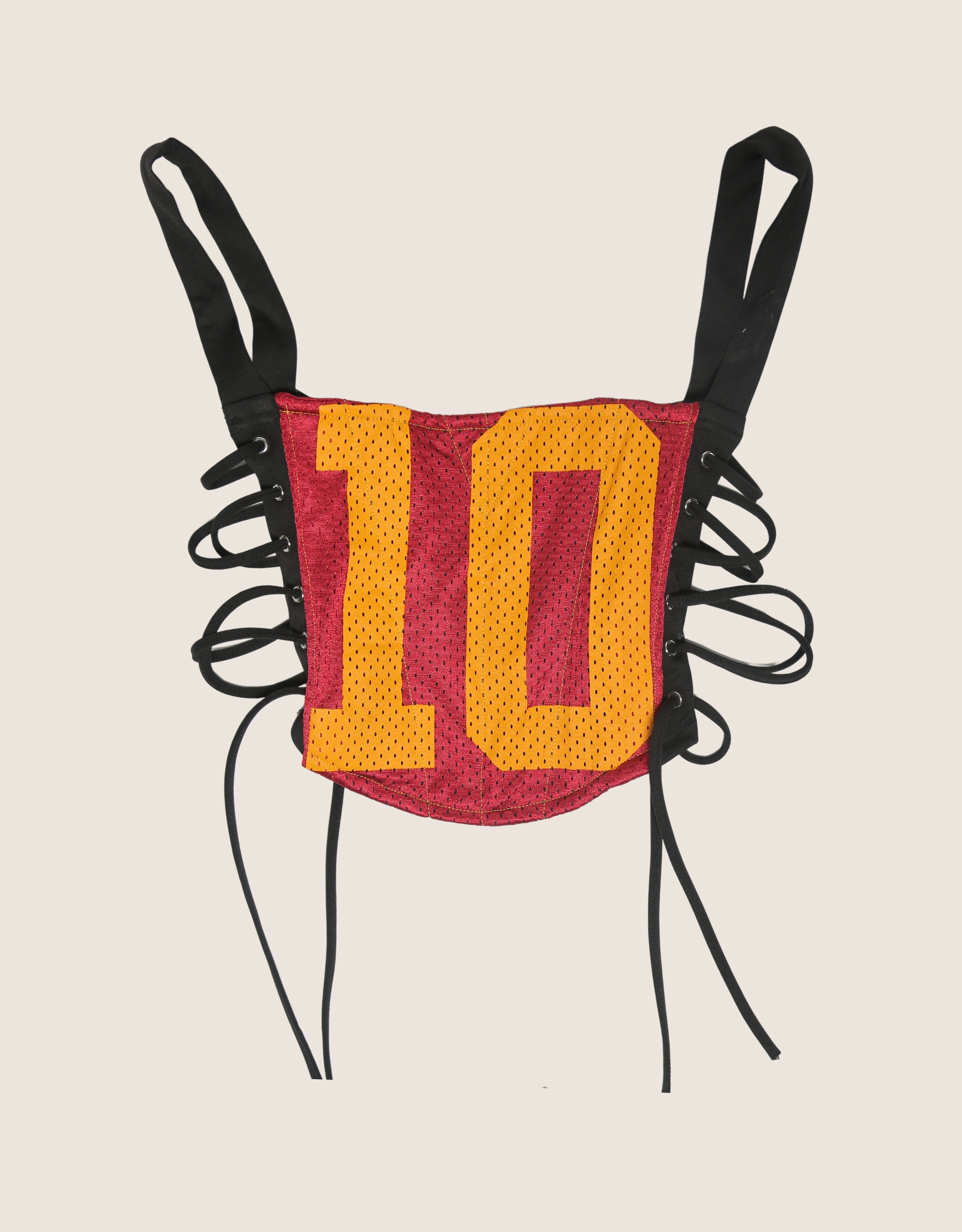 usc reworked corset with matching shrug (xs)